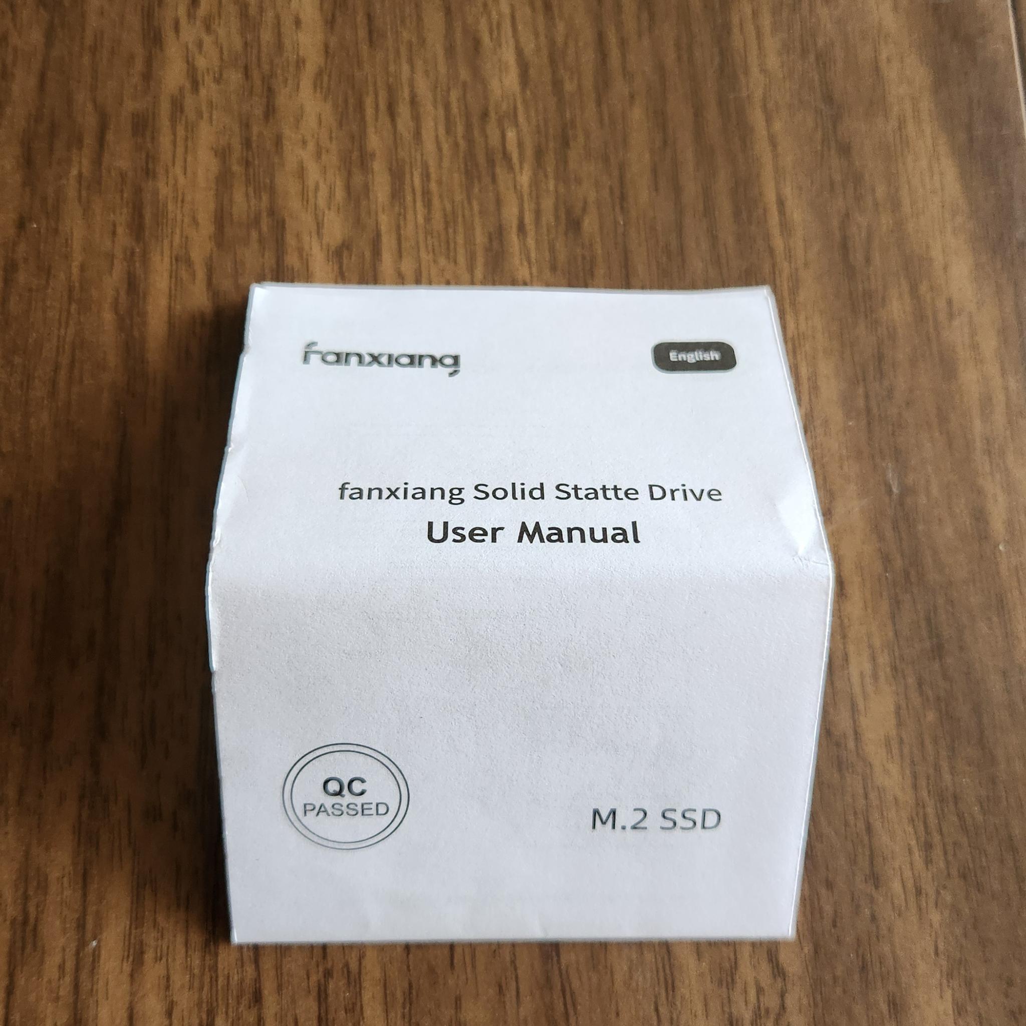 2TB Fanxiang M.2 NVME SSD S500 Pro PCIe Gen3 x4