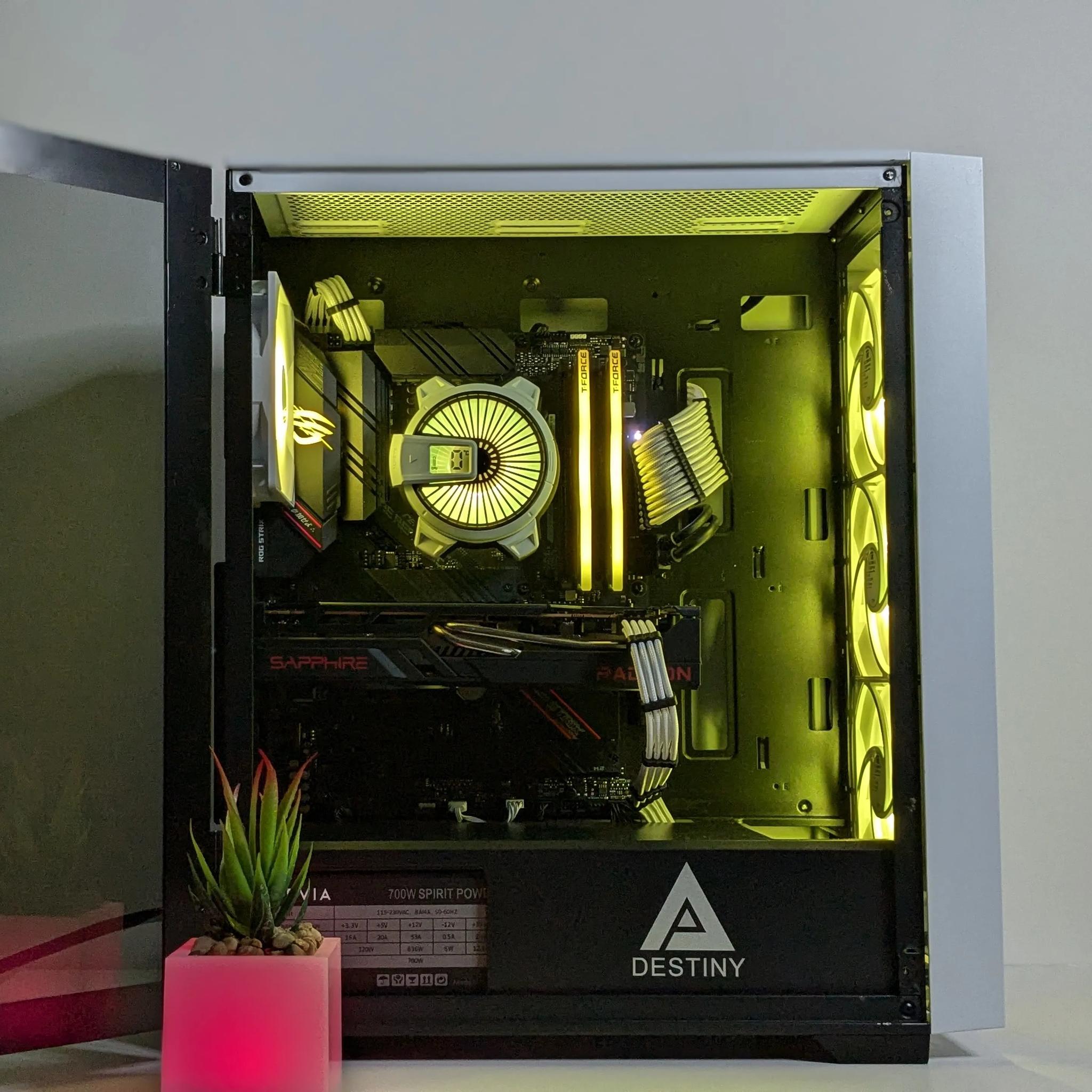 🥋AMD Performance Beast⚪️⚫️ RX 6700⚫️Ryzen 5 5500⚫️16GB RAM⚫️1TB NVMe PCIE⚫️Windows 11 Pro