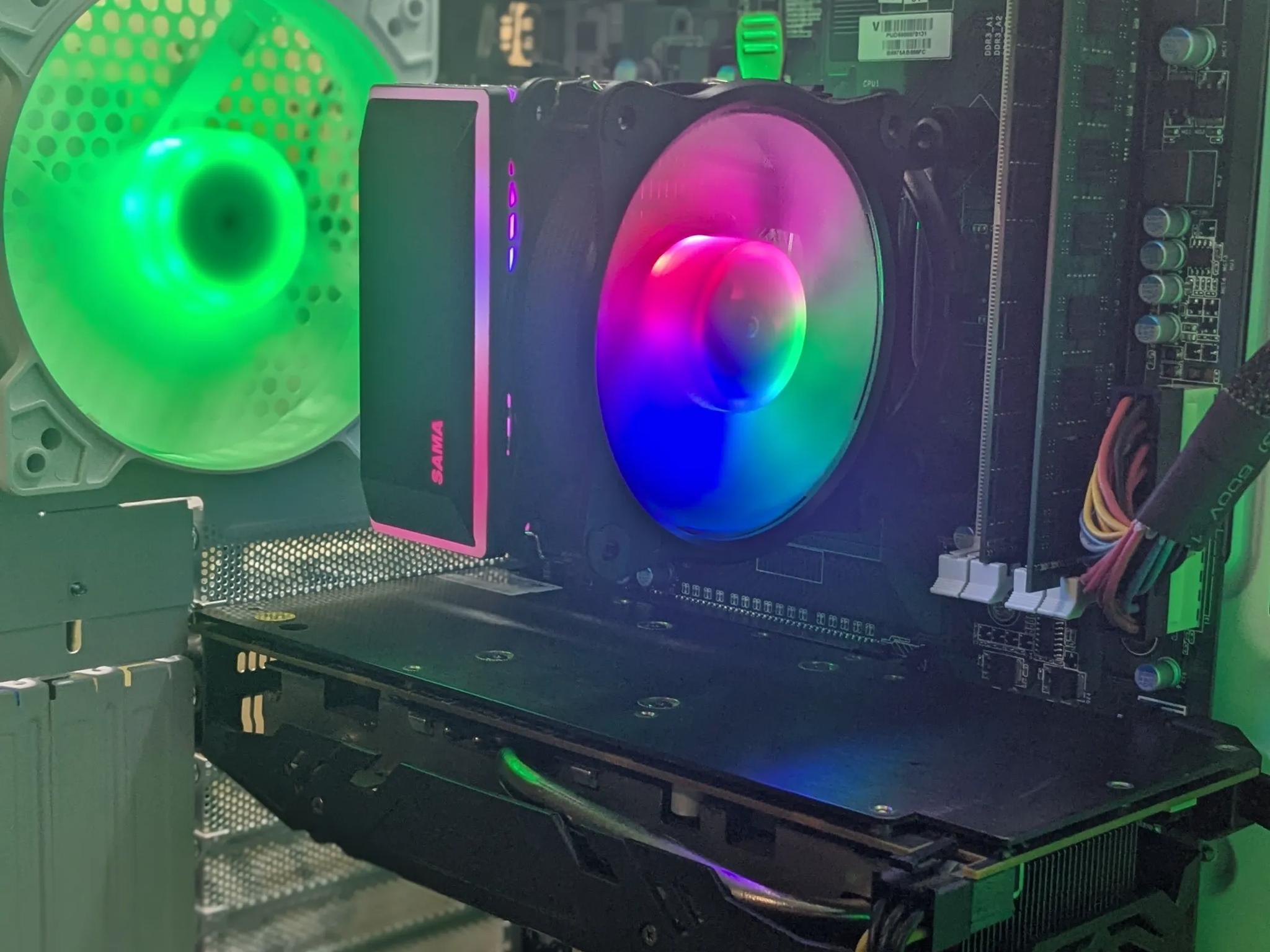 Marvel Rivals Ready | Xeon (same as i7) , 16GB RAM, RX 480 8GB, 480GB SSD, Win10, RGB, Wifi