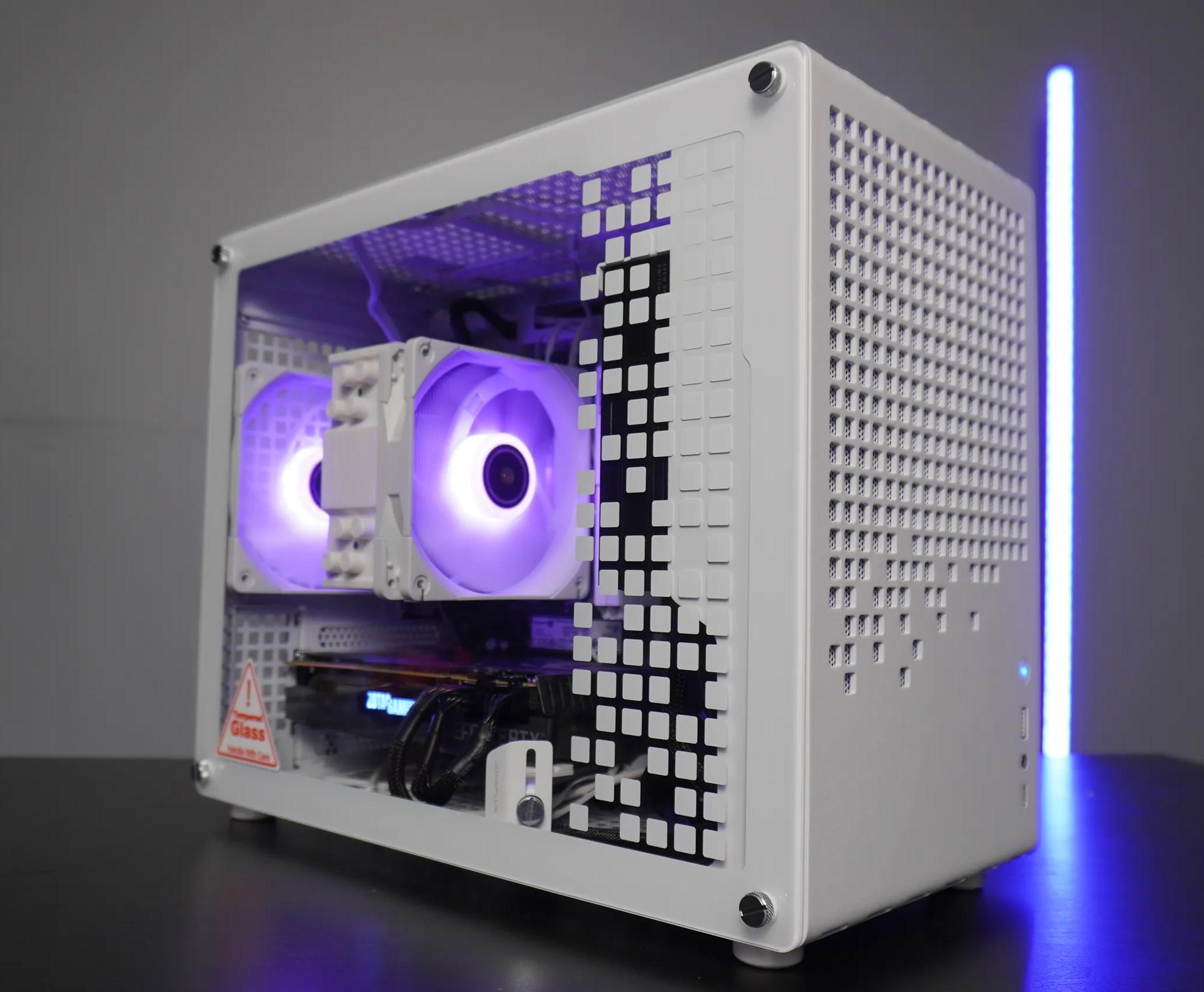 🤍AESTHETIC/PORTABLE🤍 RTX Machine 💚 RTX 2070 Super 8GB 🧡 Ryzen 5 5600 | 16GB RAM | 1TB NVME