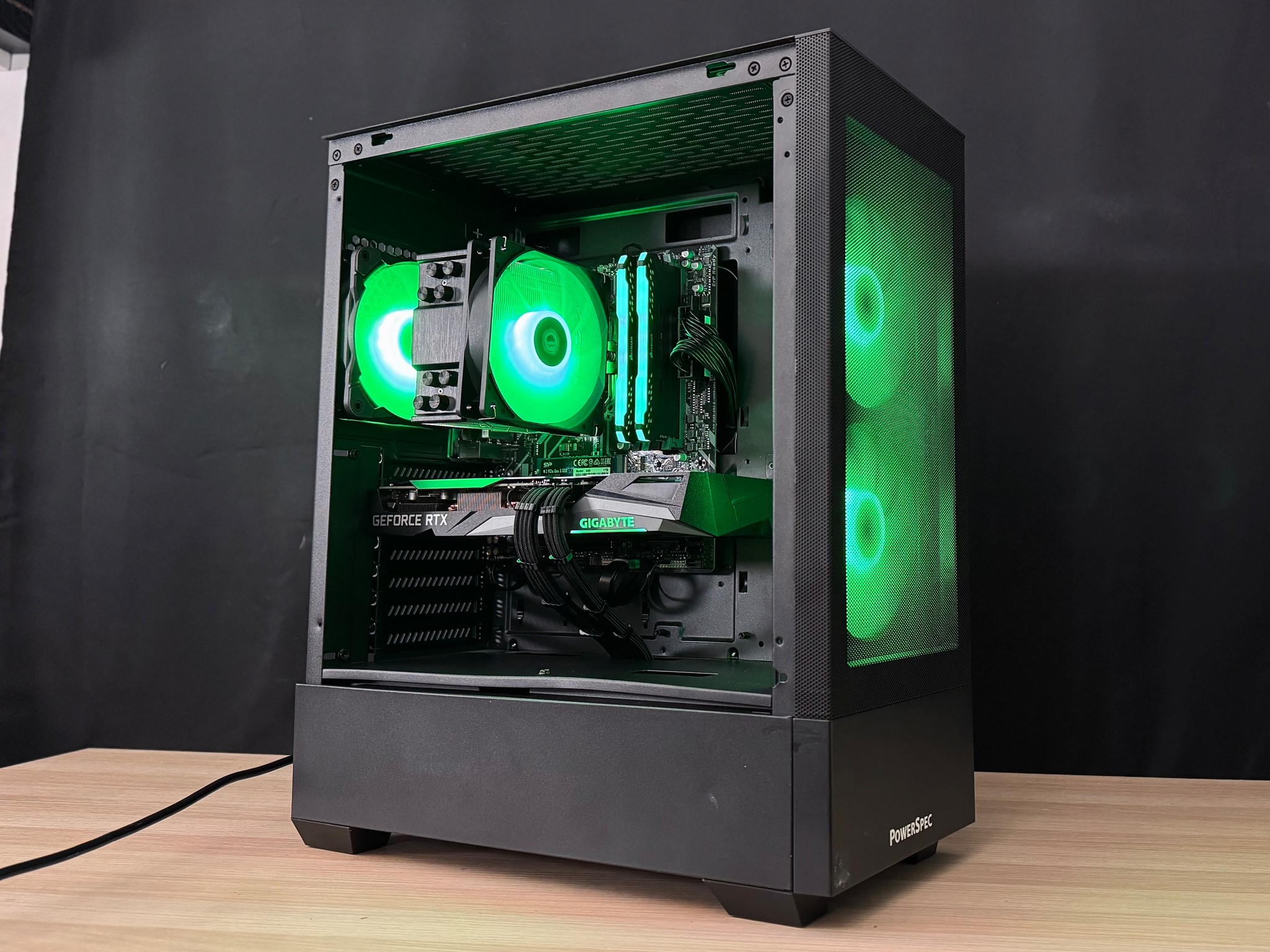 ♻️MIST-Z| RTX 3060 Ti, Ryzen 5 5500, 32GB DDR4 RAM, 1TB NVME w/ WIFI + BT