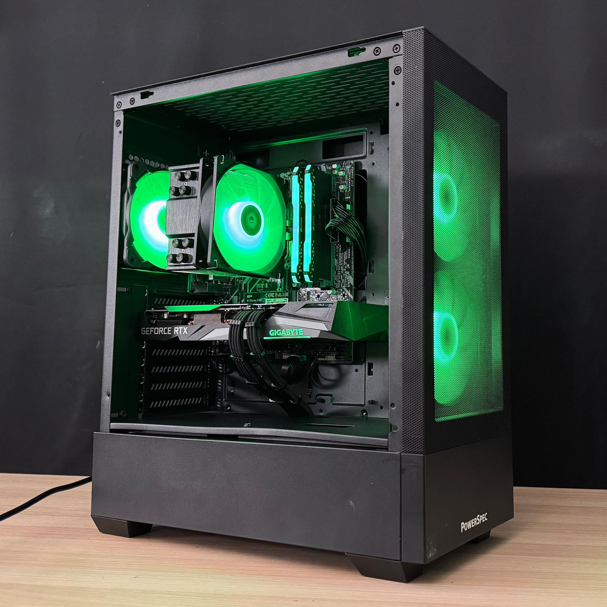 ♻️MIST-Z| RTX 3060 Ti, Ryzen 5 5500, 32GB DDR4 RAM, 1TB NVME w/ WIFI + BT