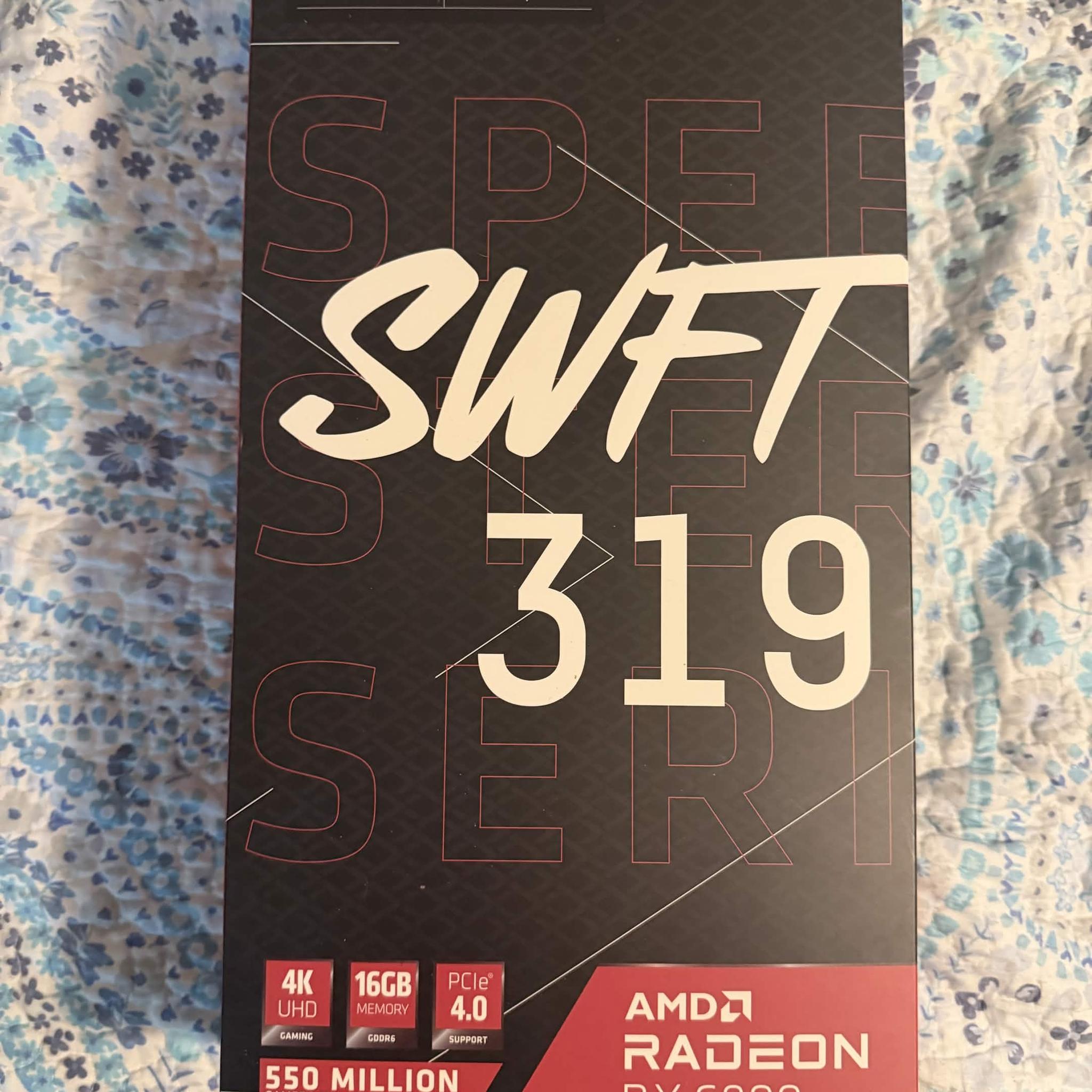 XFX Speedster SWFT 319 AMD Radeon RX 6800 16GB