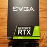 EVGA GeForce RTX 2080 GB Black  w/ Original Box - Works GREAT but LED Strip no-longer turns on! 