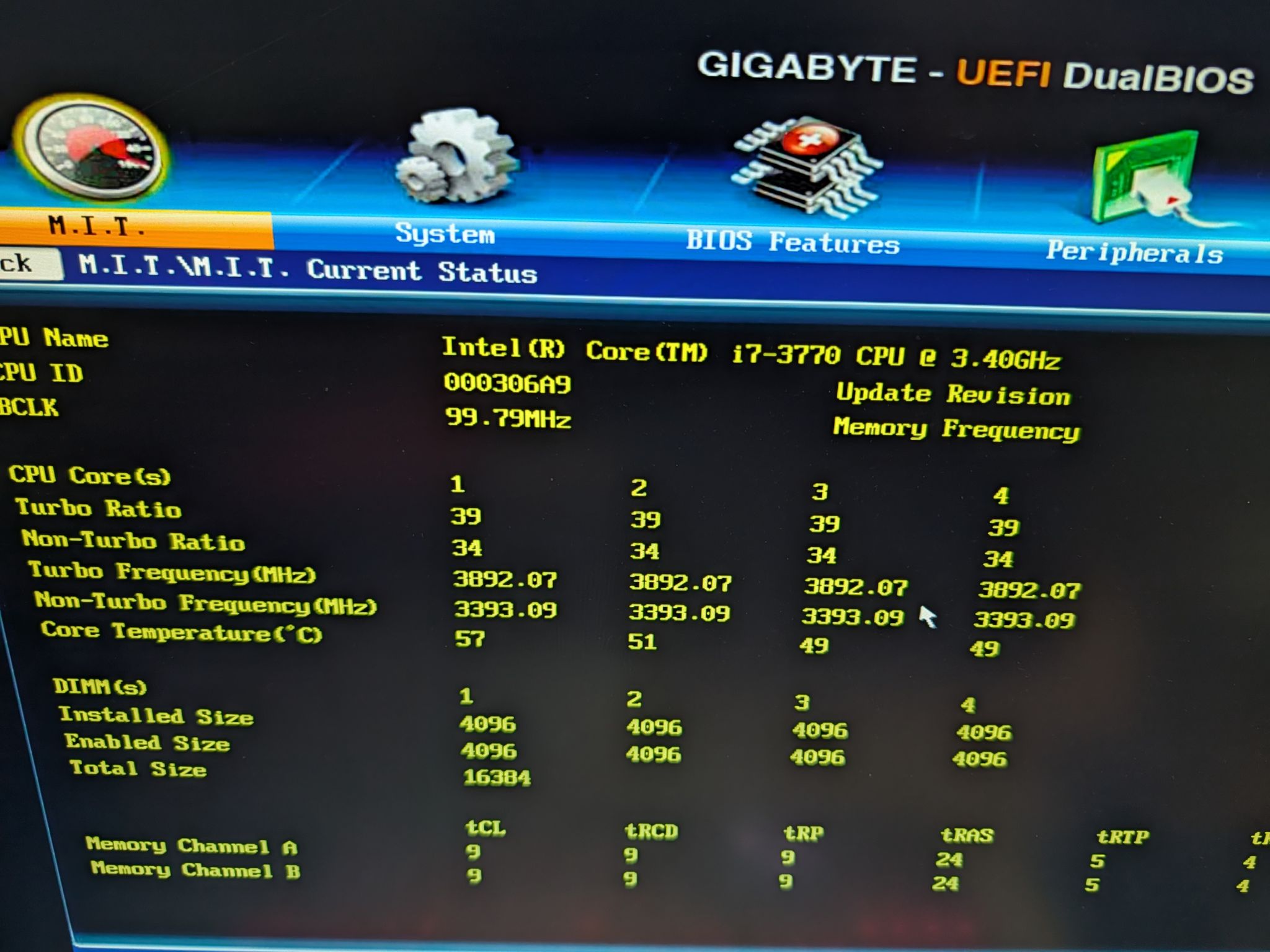 Core i7 3770 + Z77 motherboard + 16GB DDR3 + Nvidia GT210 1GB