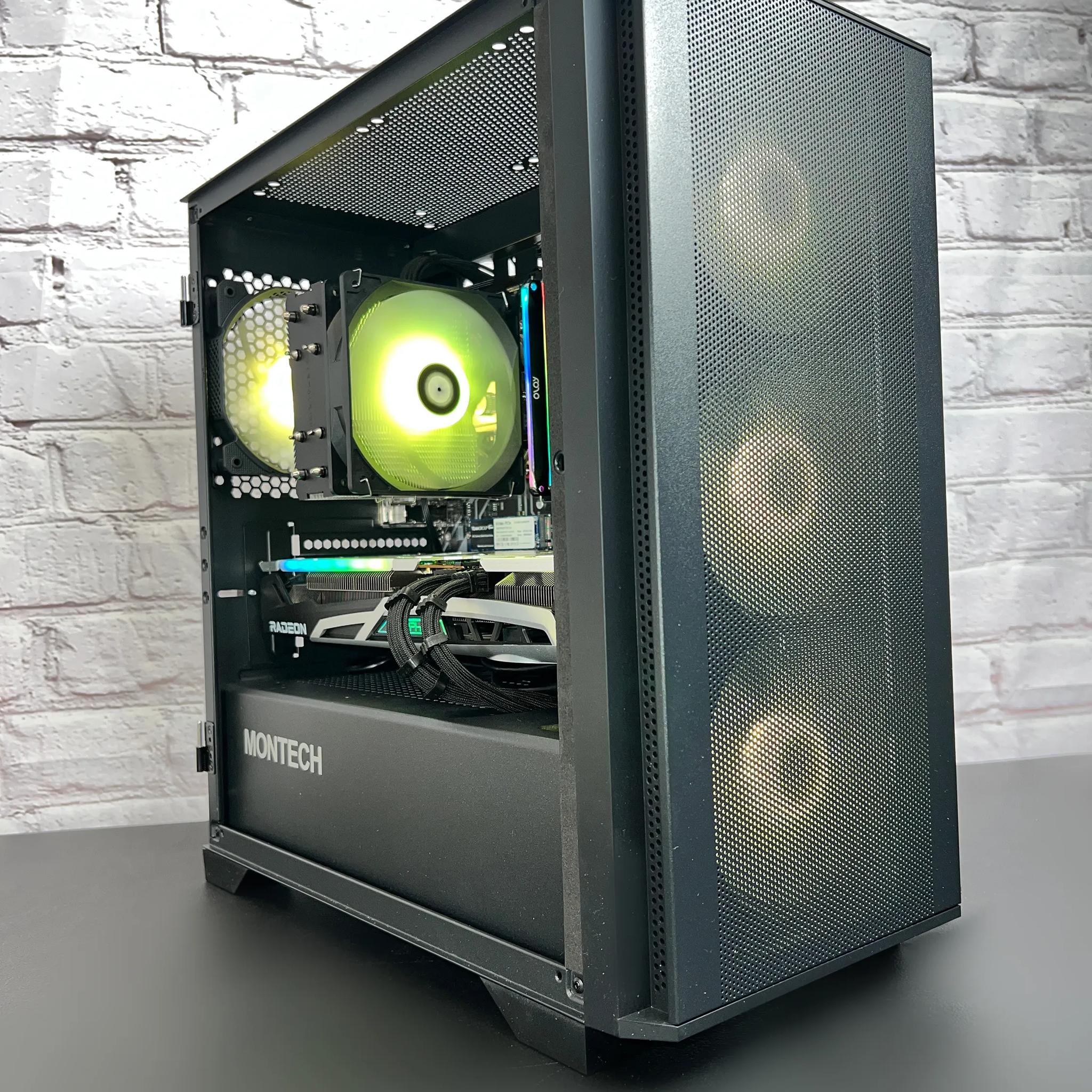 AMD RX 6700 XT Ryzen 5 5600G 16GB RAM 1TB M.2 Wifi/BT Window 11 Gaming PC