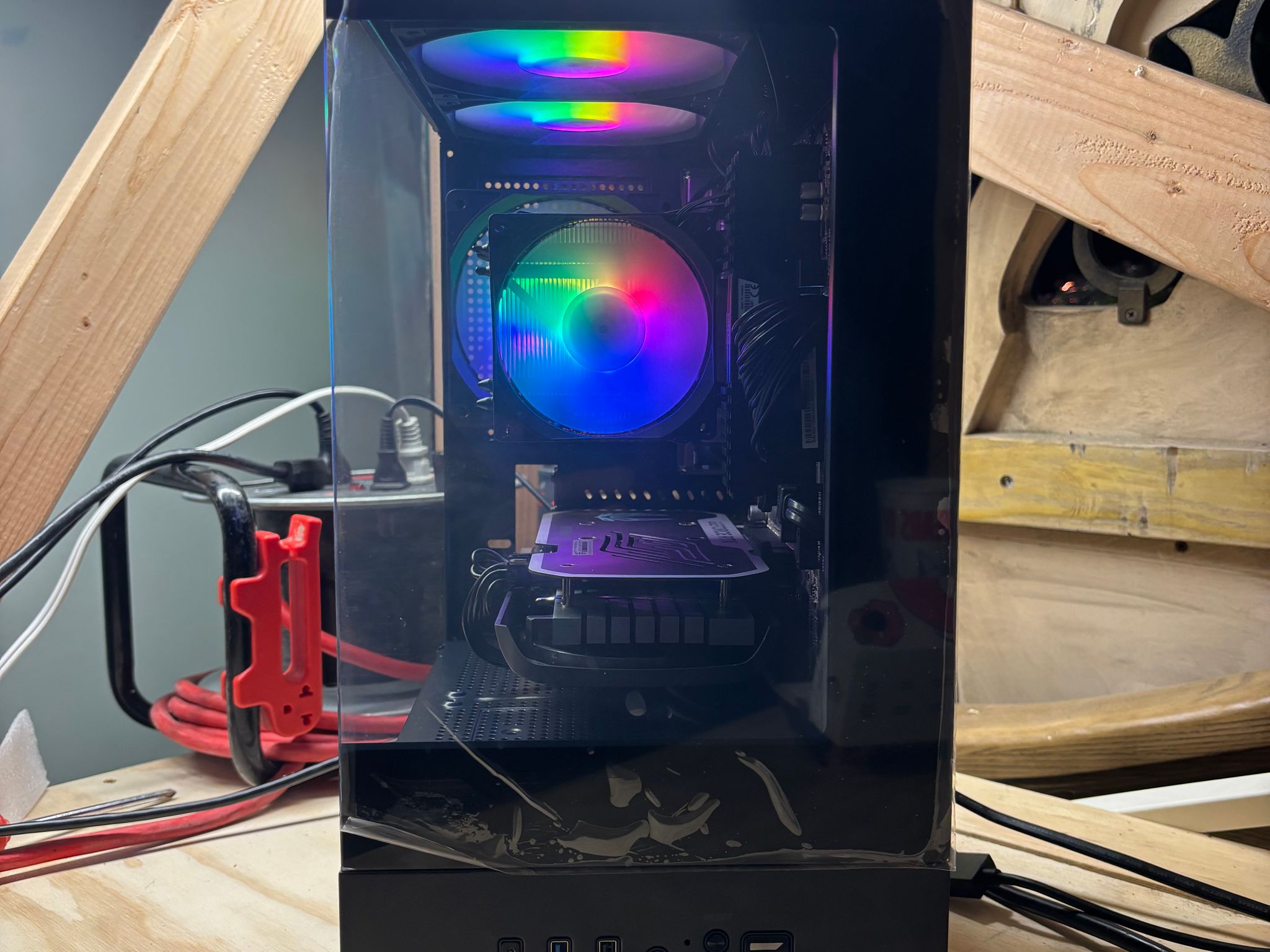 GeForce RTX 4060 Custom Gaming PC - Ryzen 5 5600X, 16GB RAM, 1TB SSD