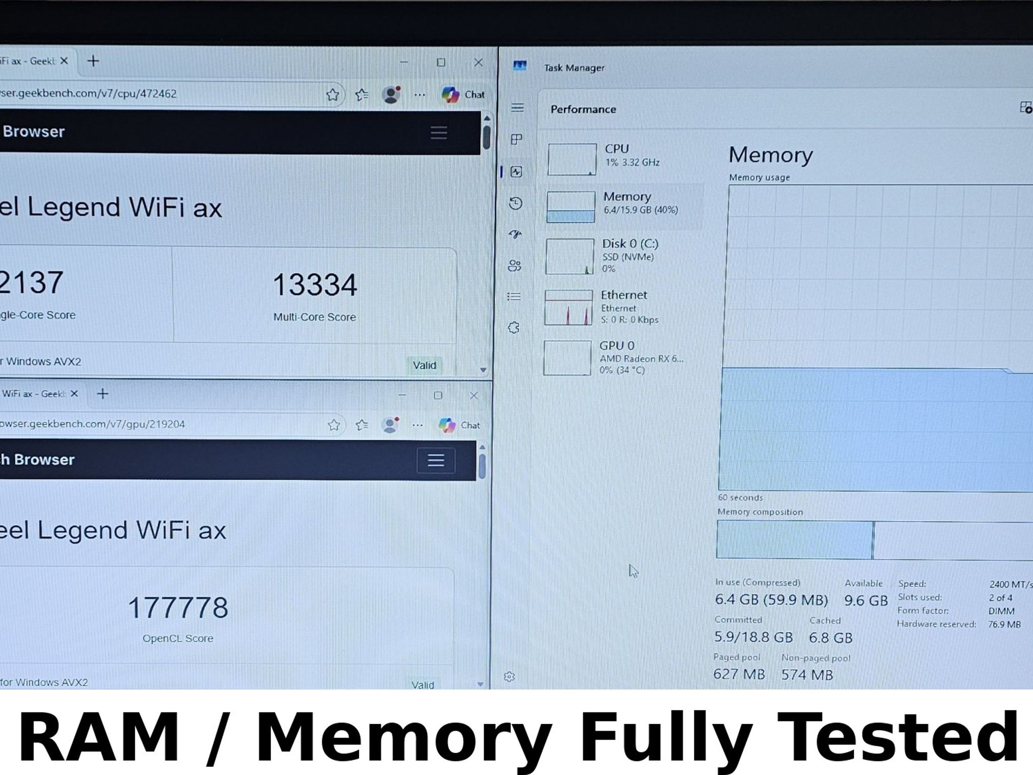 16GB DDR4 (2x8GB) CL16 3200MT/s Kingston Fury Beast