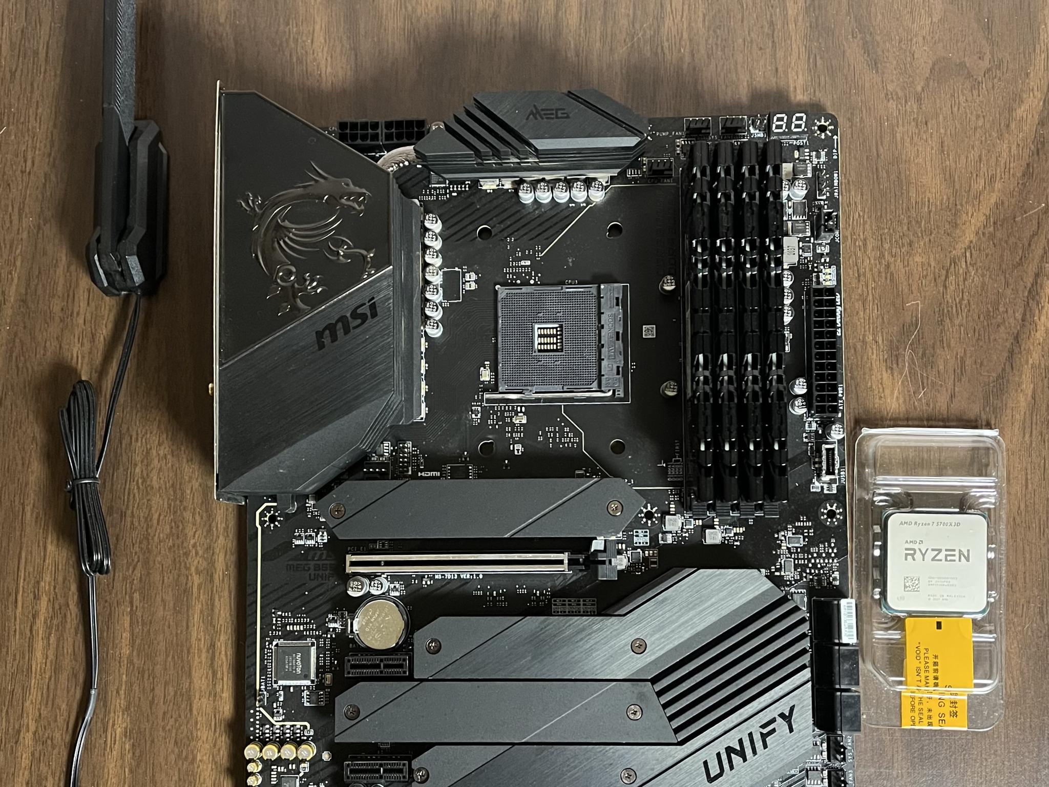 Premium MSI UNIFY MB with New 5700X3D | 64GB G.Skill 3200 CL14 RAM Included!!!