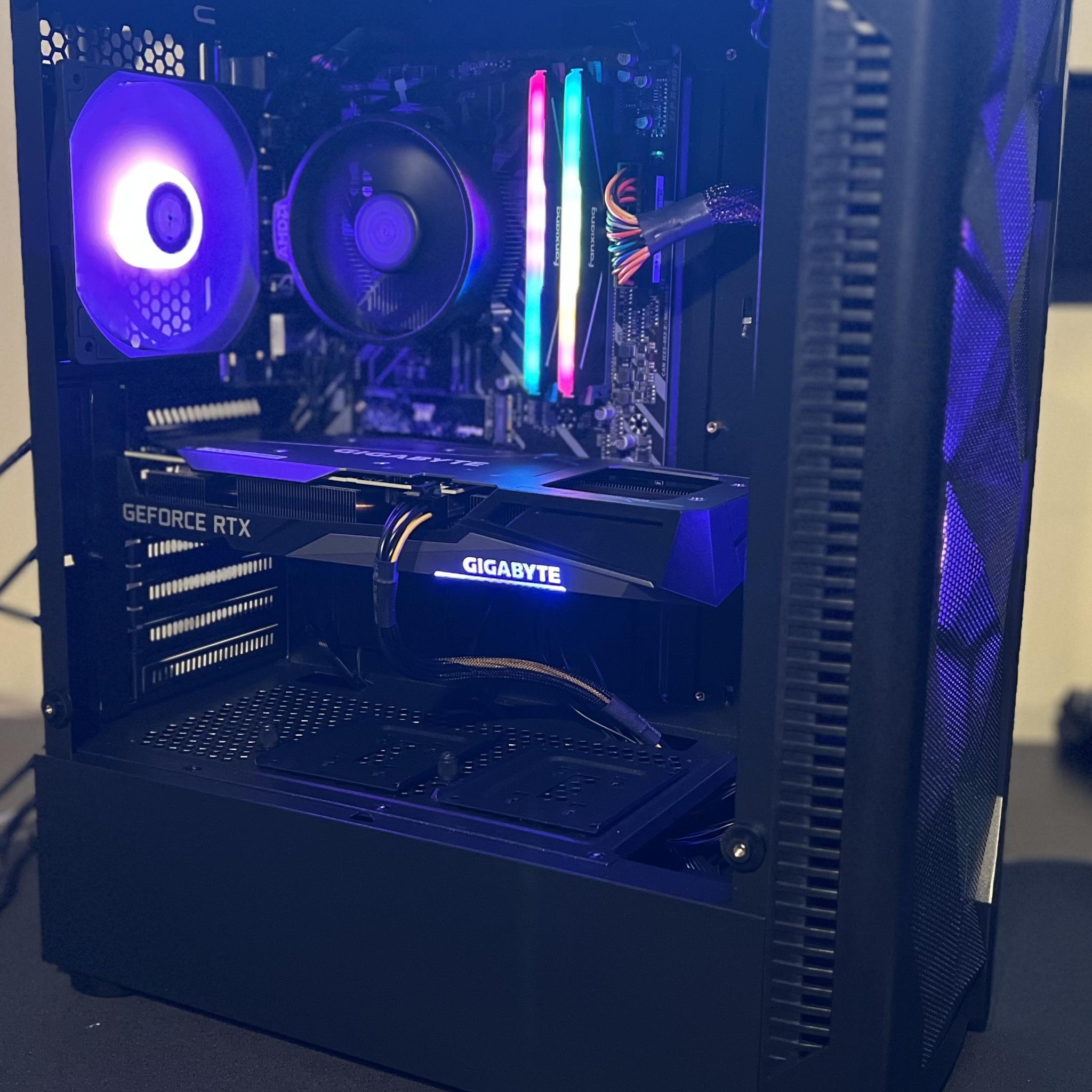 Budget Ryzen 5 4500 1 TB  SSD NVME 16 GB DDR4 RTX 3060 12 GB - All new parts!
