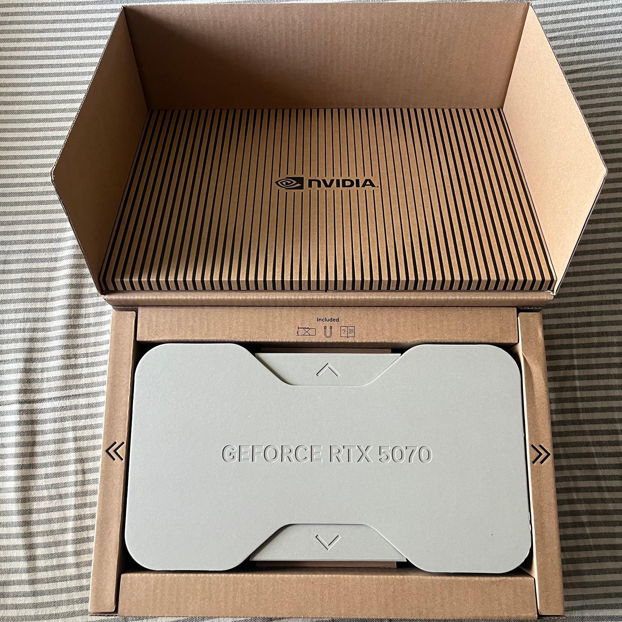 Used RTX 5070 Founder’s Edition 12GB GDDR7 with Original Packaging - Like New!