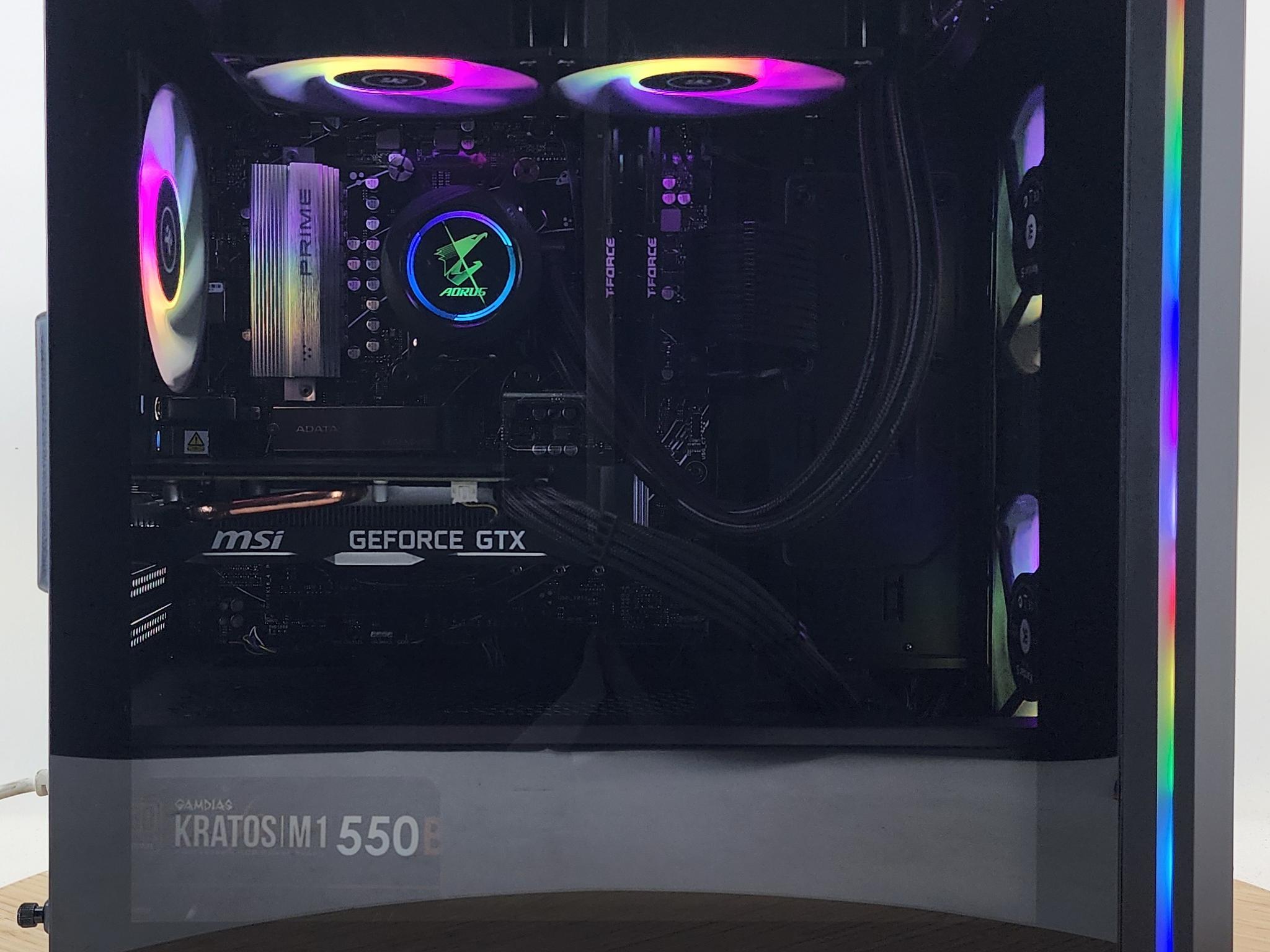 Gaming PC Ryzen 7 7800X3D 16GB RAM 1TB SSD GTX 1660 Ti 6GB Windows 11 Computer