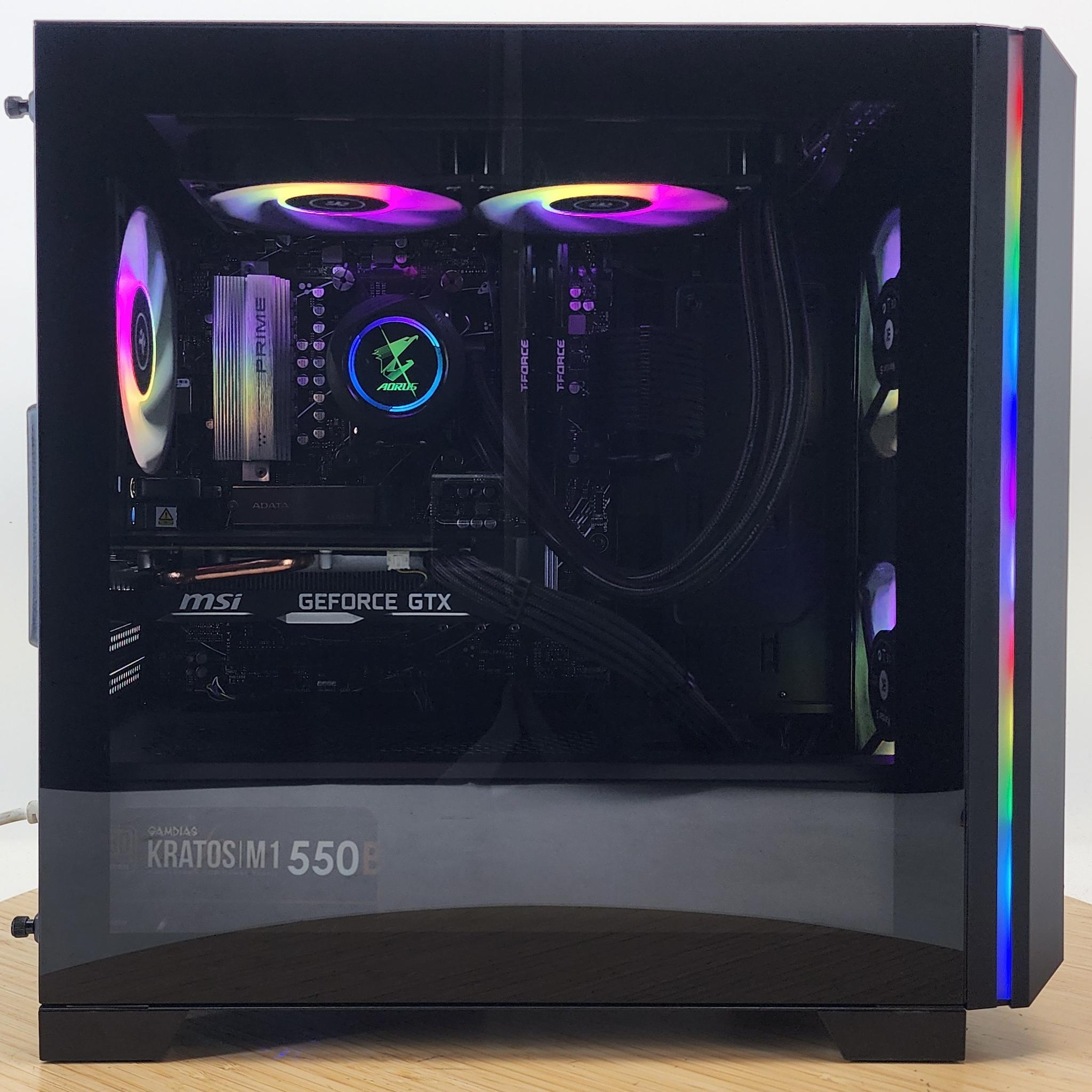 Gaming PC Ryzen 7 7800X3D 16GB RAM 1TB SSD GTX 1660 Ti 6GB Windows 11 Computer