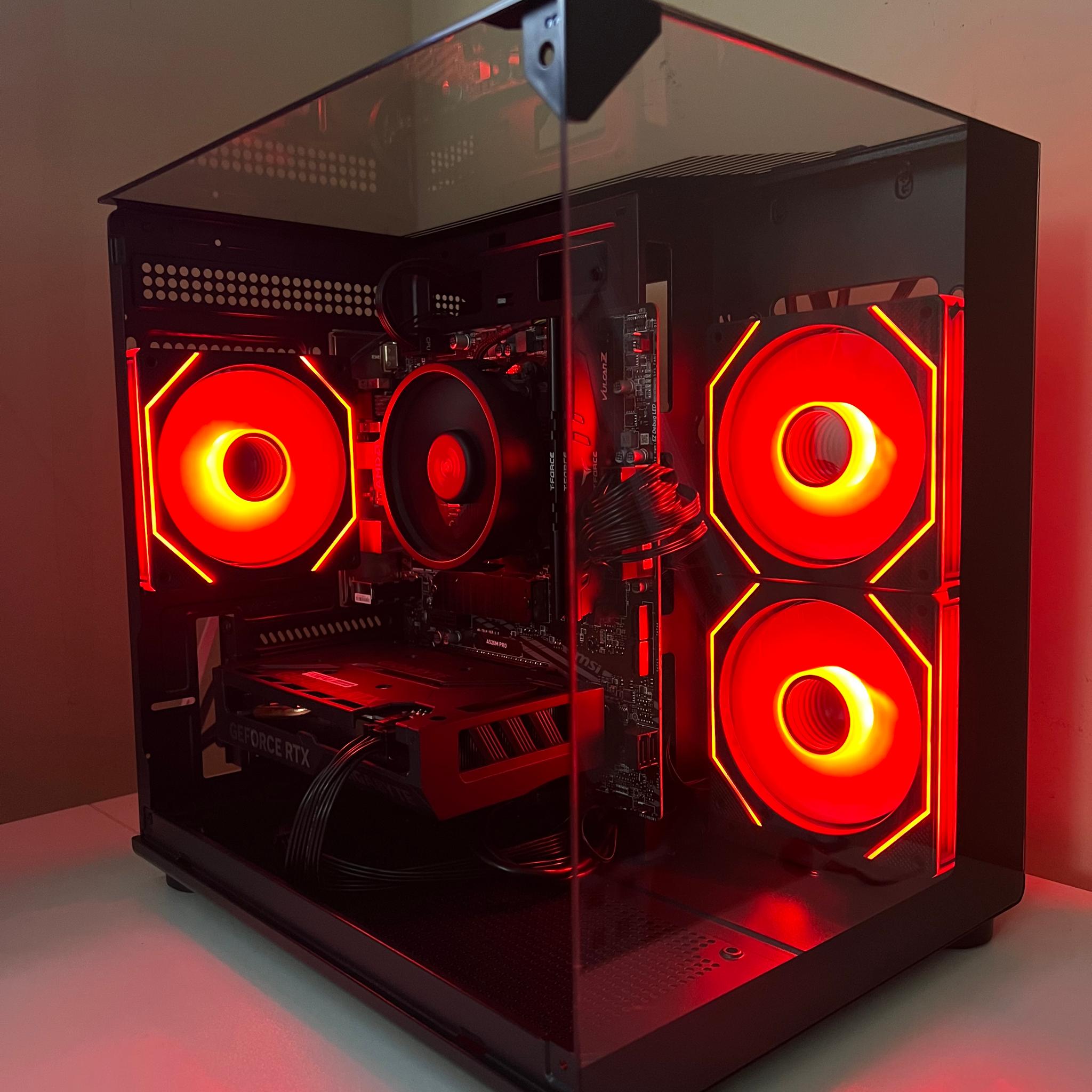 | RTX 4060 | ryzen 5 5500 | 16gb ddr4-3200mhz | 1tb nvme ssd | 1440p/4k gaming mid ranged