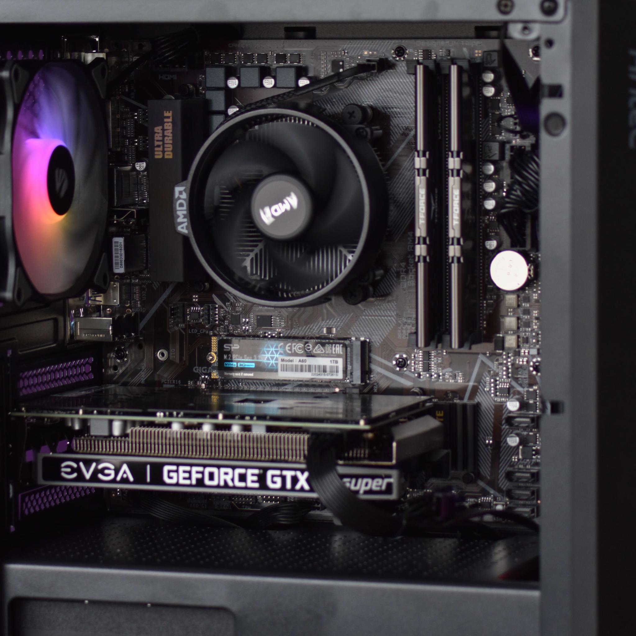 Mid Range Gaming PC / Ryzen 5 4500 - GTX 1660 Super Custom Gaming PC (HAS WIFI)