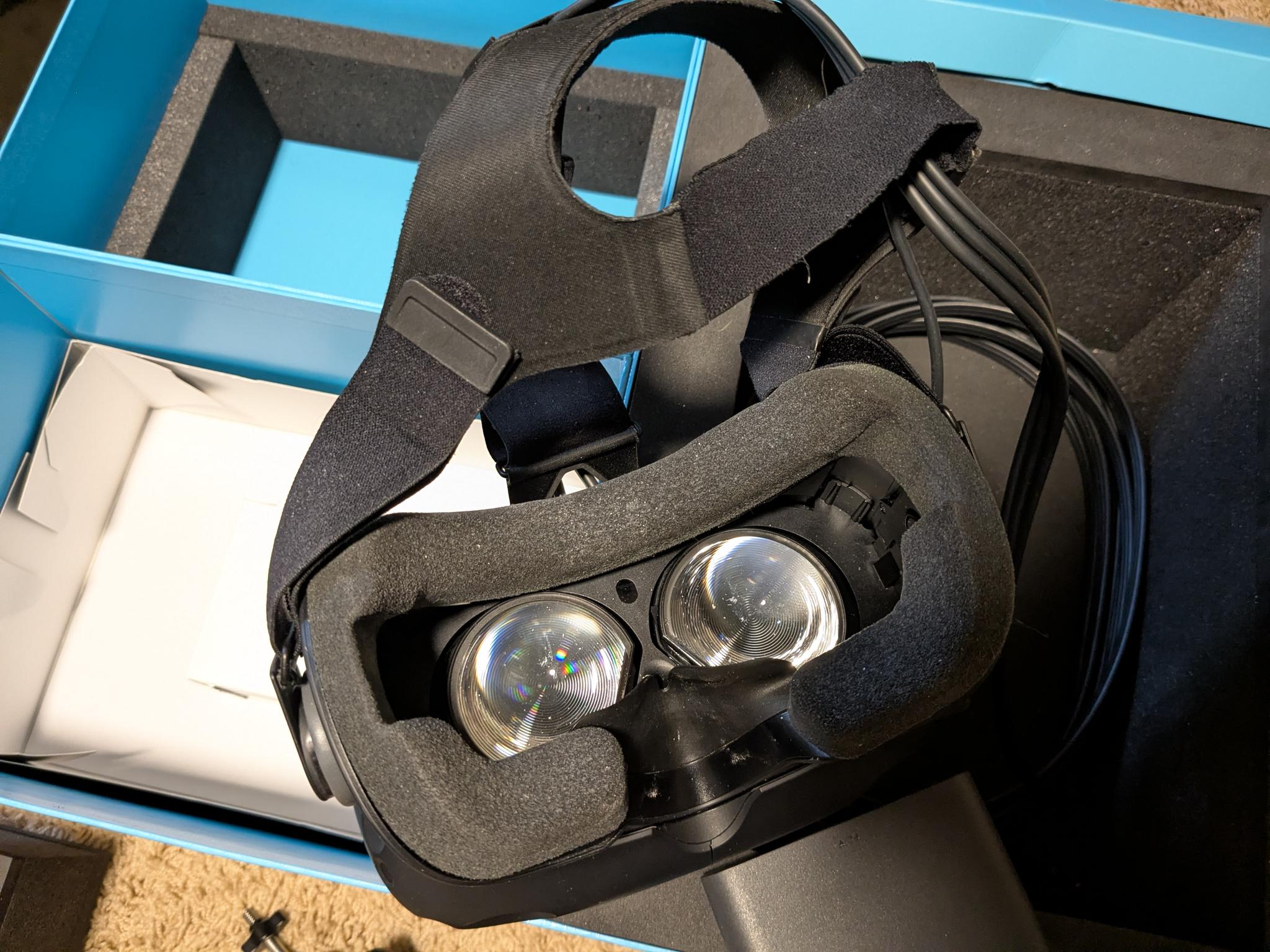 HTC Vive Full Kit - HMD, Original Box, and all parts