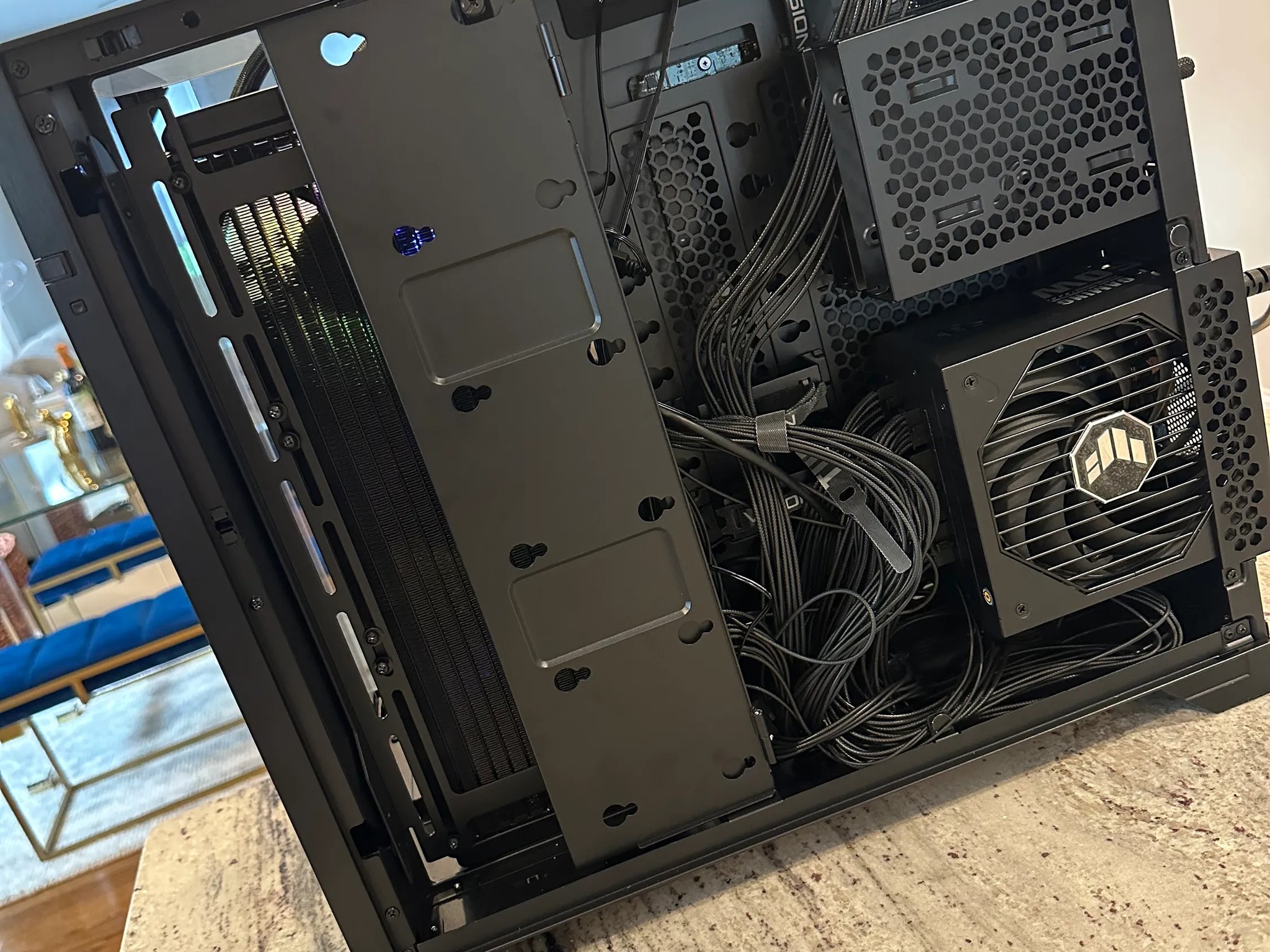 1440p Beast, AMD Ryzen 7800X3D & 4070 Super Black Gaming PC