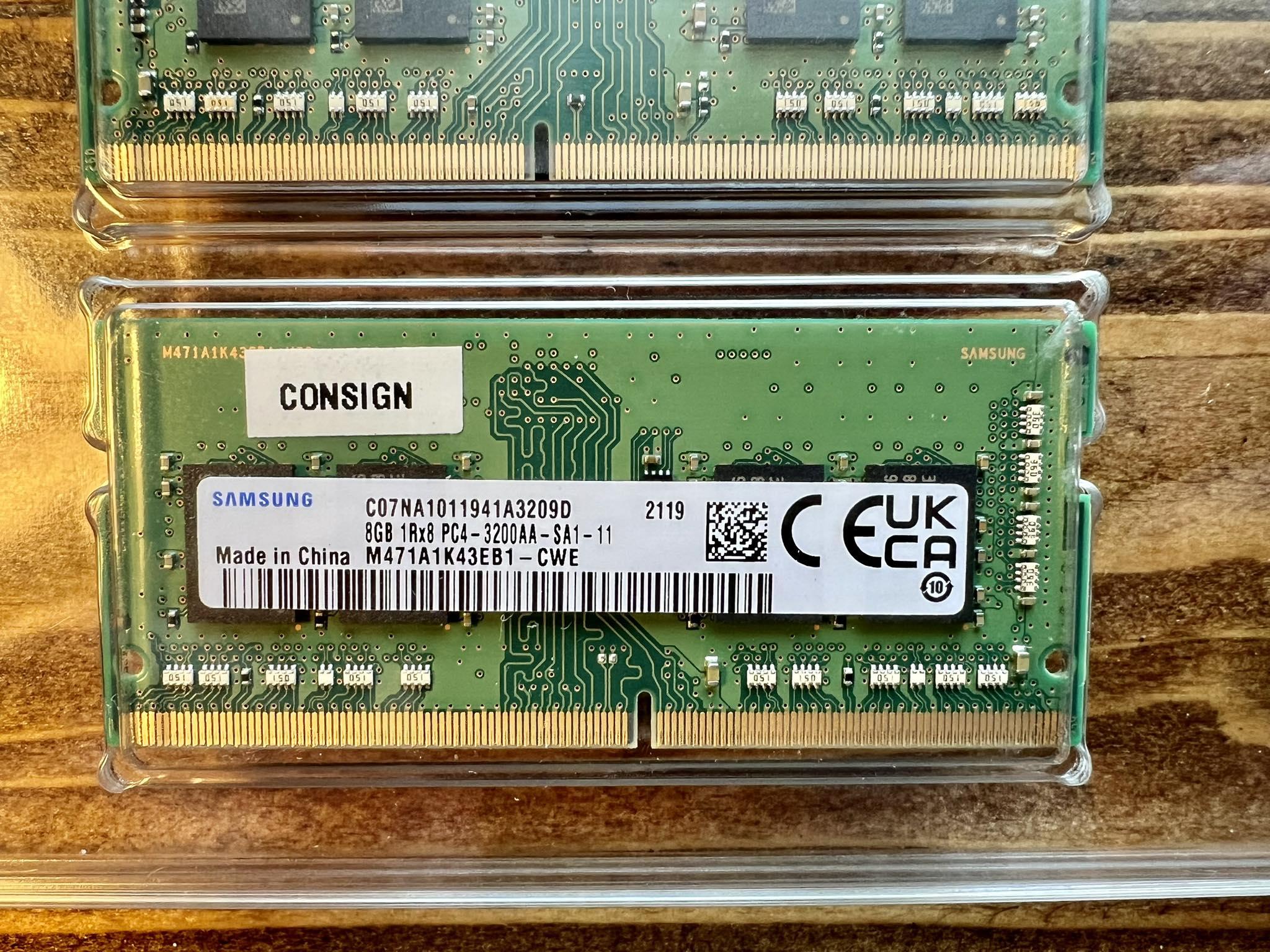 16gb Samsung 2x8GB DDR4 3200 MHz PC4-3200AA Laptop SODIMM Memory RAM