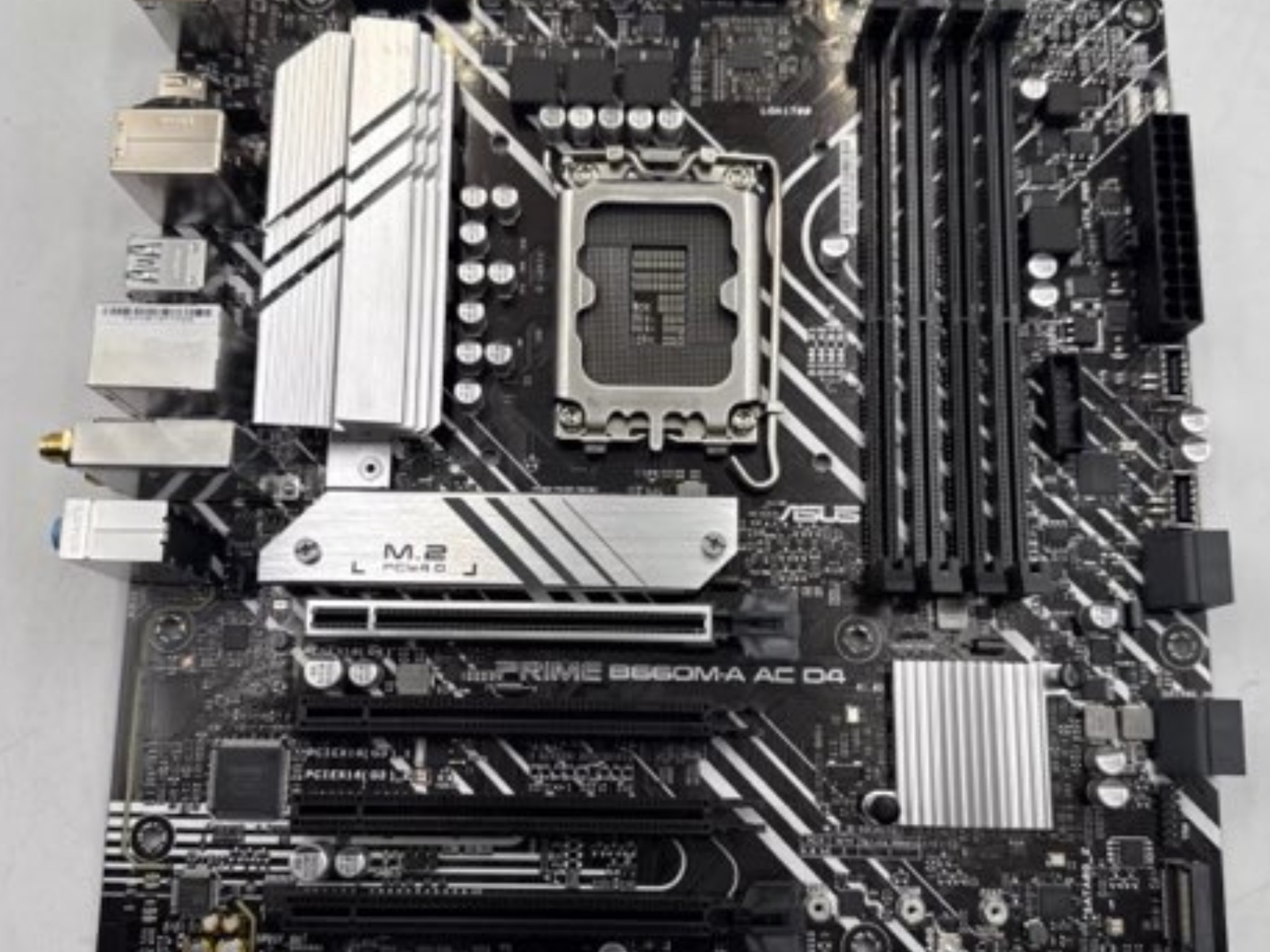 ASUS Prime B660M-A AC D4 LGA 1700 microATX Intel Motherboard