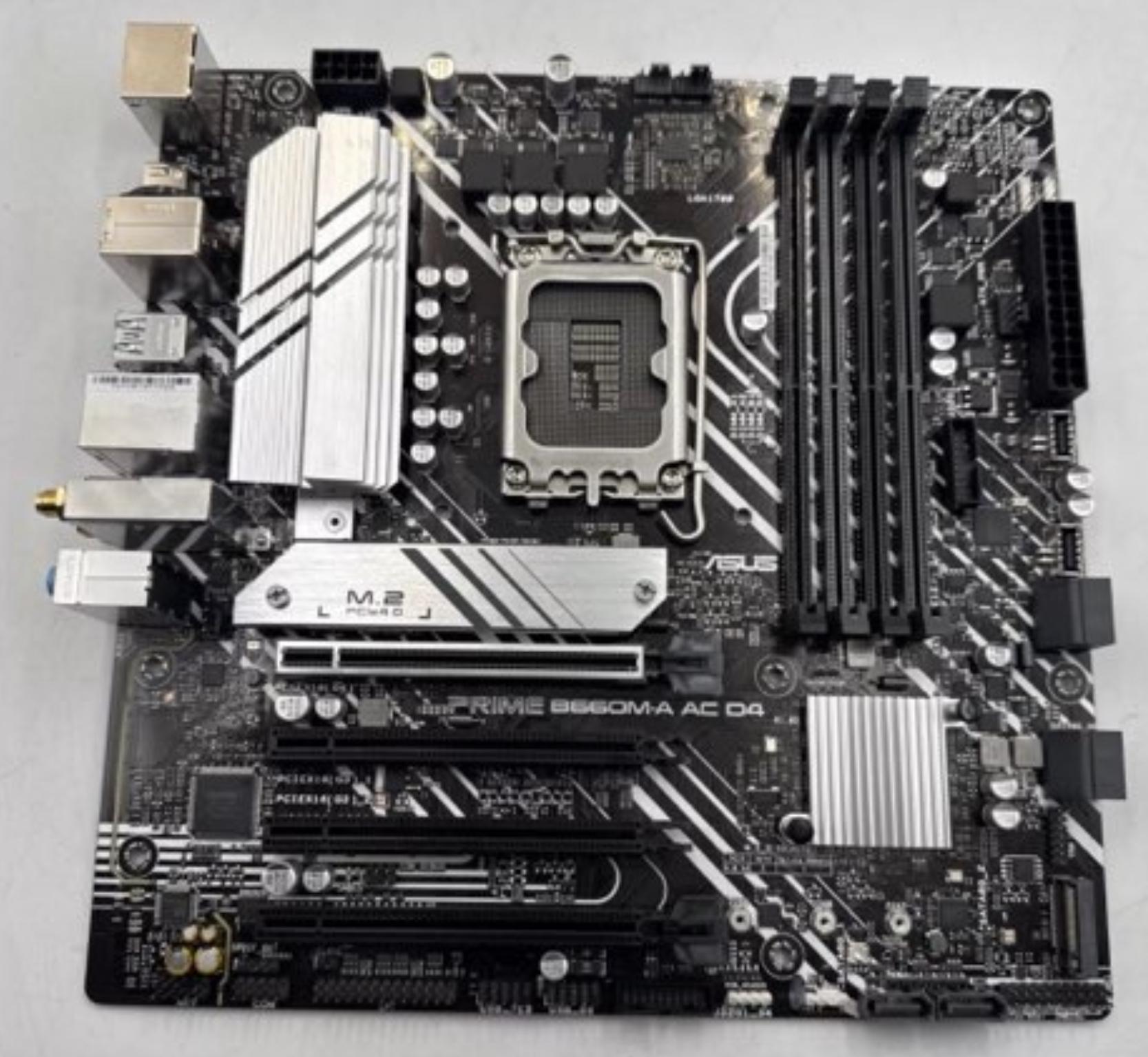 ASUS Prime B660M-A AC D4 LGA 1700 microATX Intel Motherboard