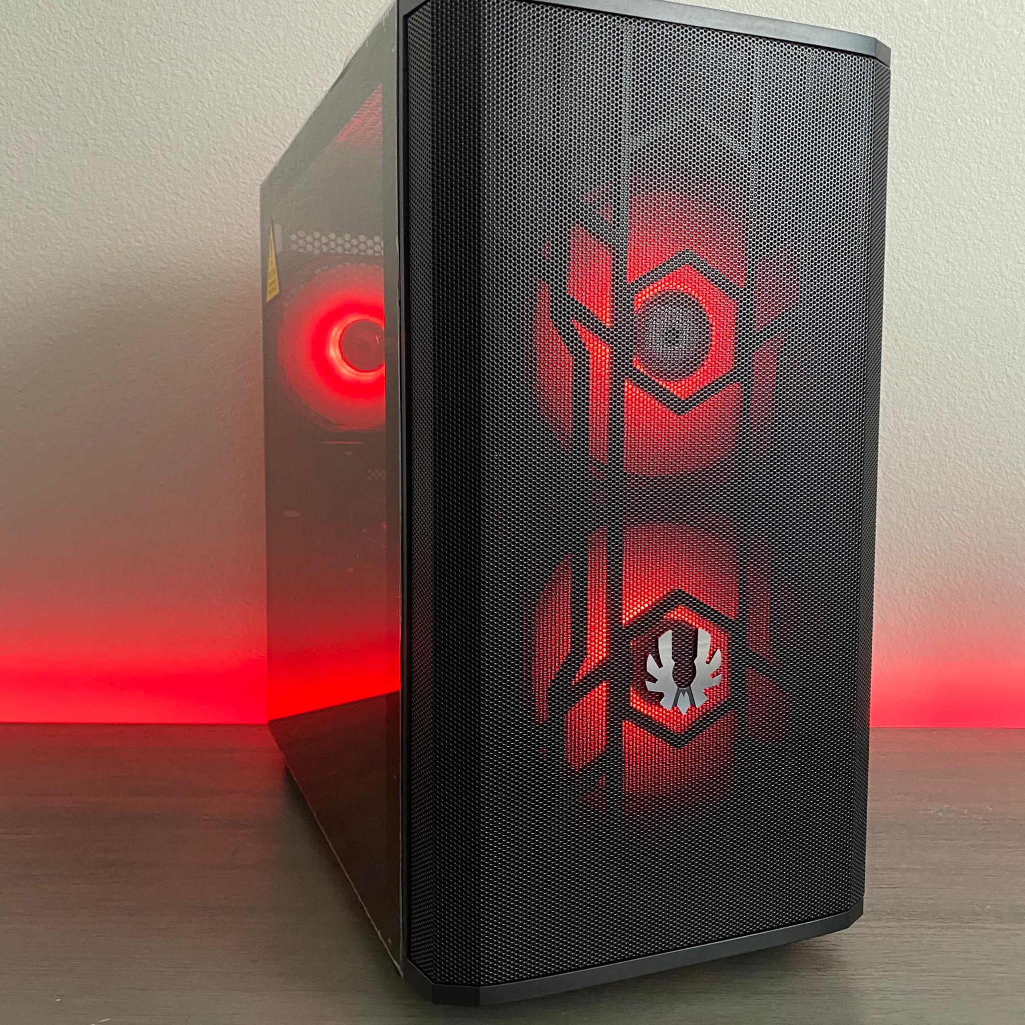 Team Red Gaming PC 1440P - AMD RX 580 8GB - AMD Ryzen 5 2600 - ARGB - 1TB NVMe