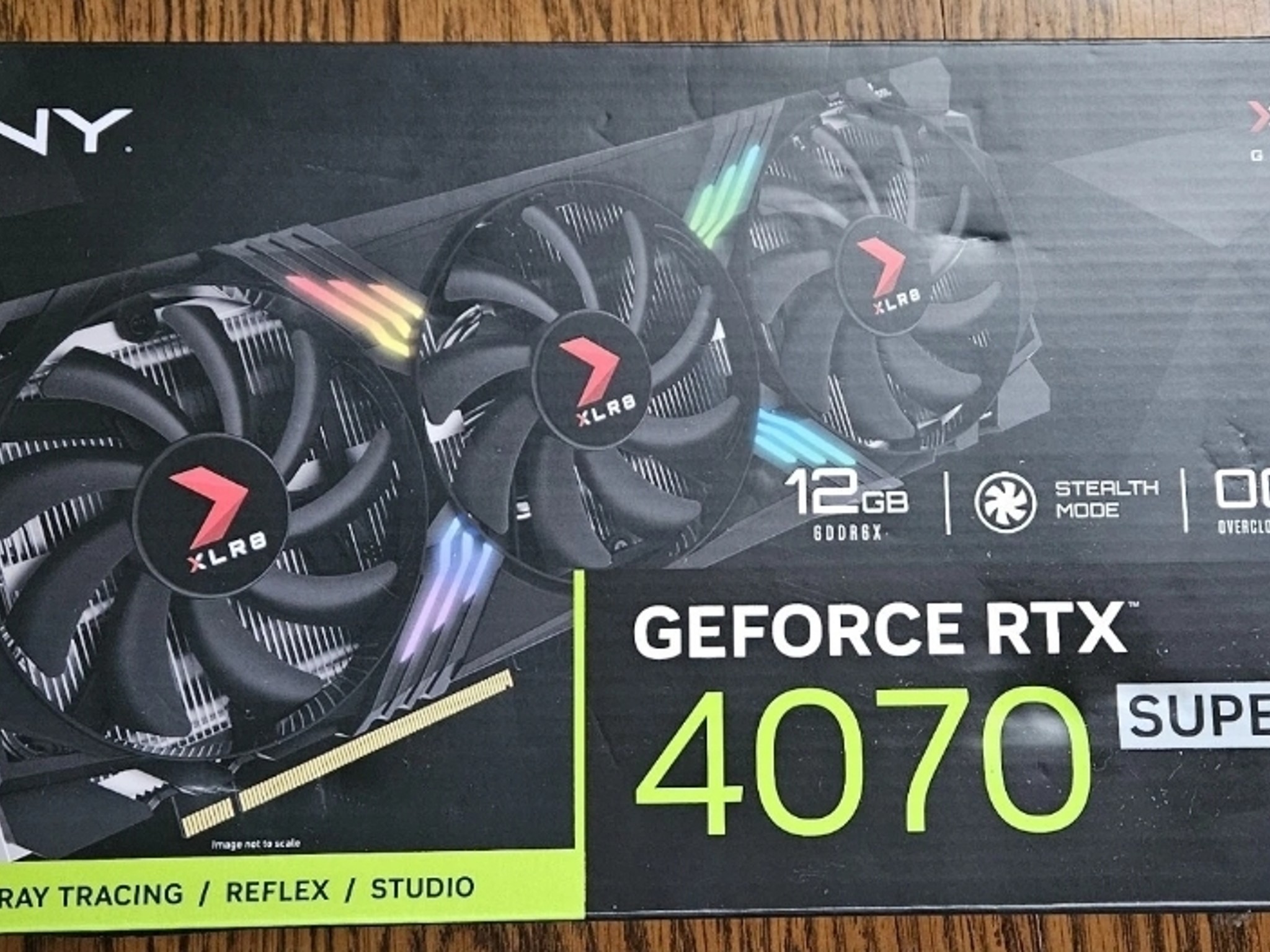 PNY XLR8 GeForce RTX 4070 Super 12GB Gaming Graphics Card - MINT Condition