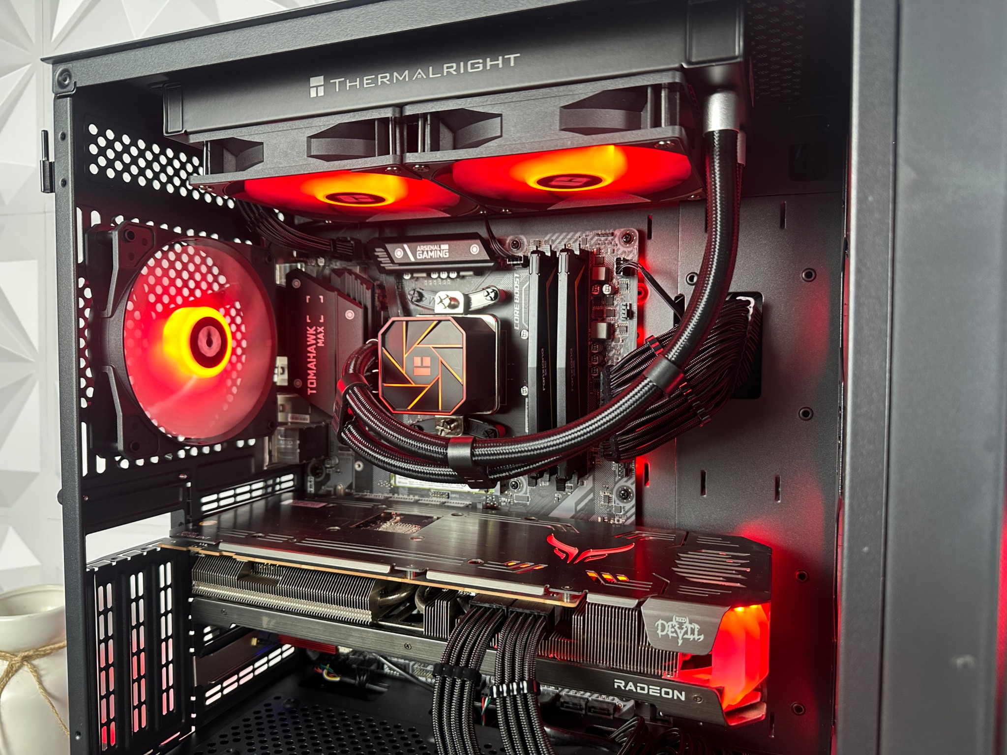 🟥"Red Devil 2.0"⬛️ 1080P/1440P Gaming PC! | Ryzen 9 | 6700XT 12GB | 32GB DDR4 | 1TB NVME SSD |