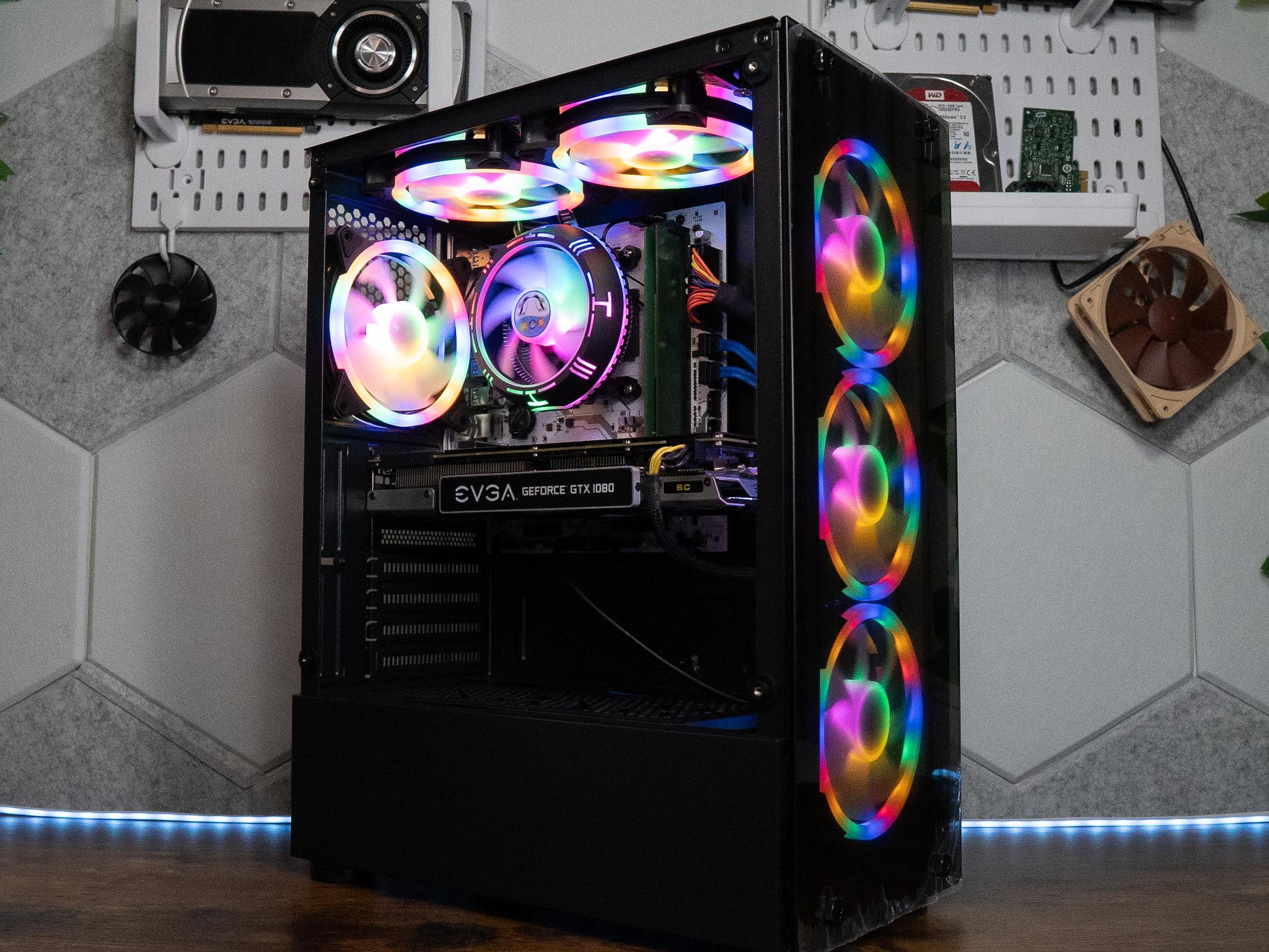 🍬🌠 BUDGET - FORTNITE Ready GAMING PC | EVGA GTX 1080 8GB | RYZEN 7 1700X | 16GB DDR4 RAM | 1.25TB