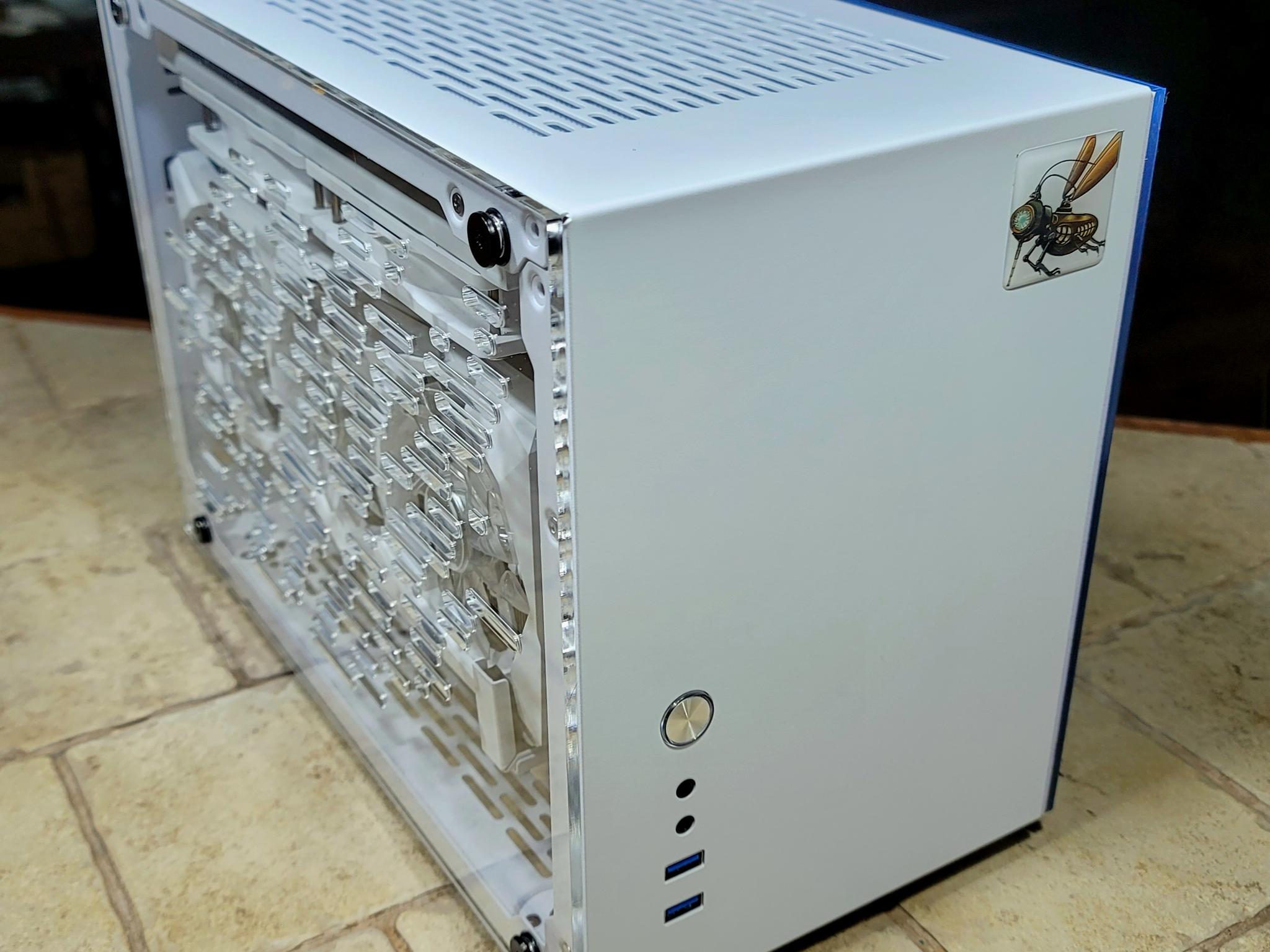 Blue Ice--i5 10600KF, RX 7600, Strix B460I, 64Gb RAM, 2TB SSDs, 240mm AIO, WiFi/BT