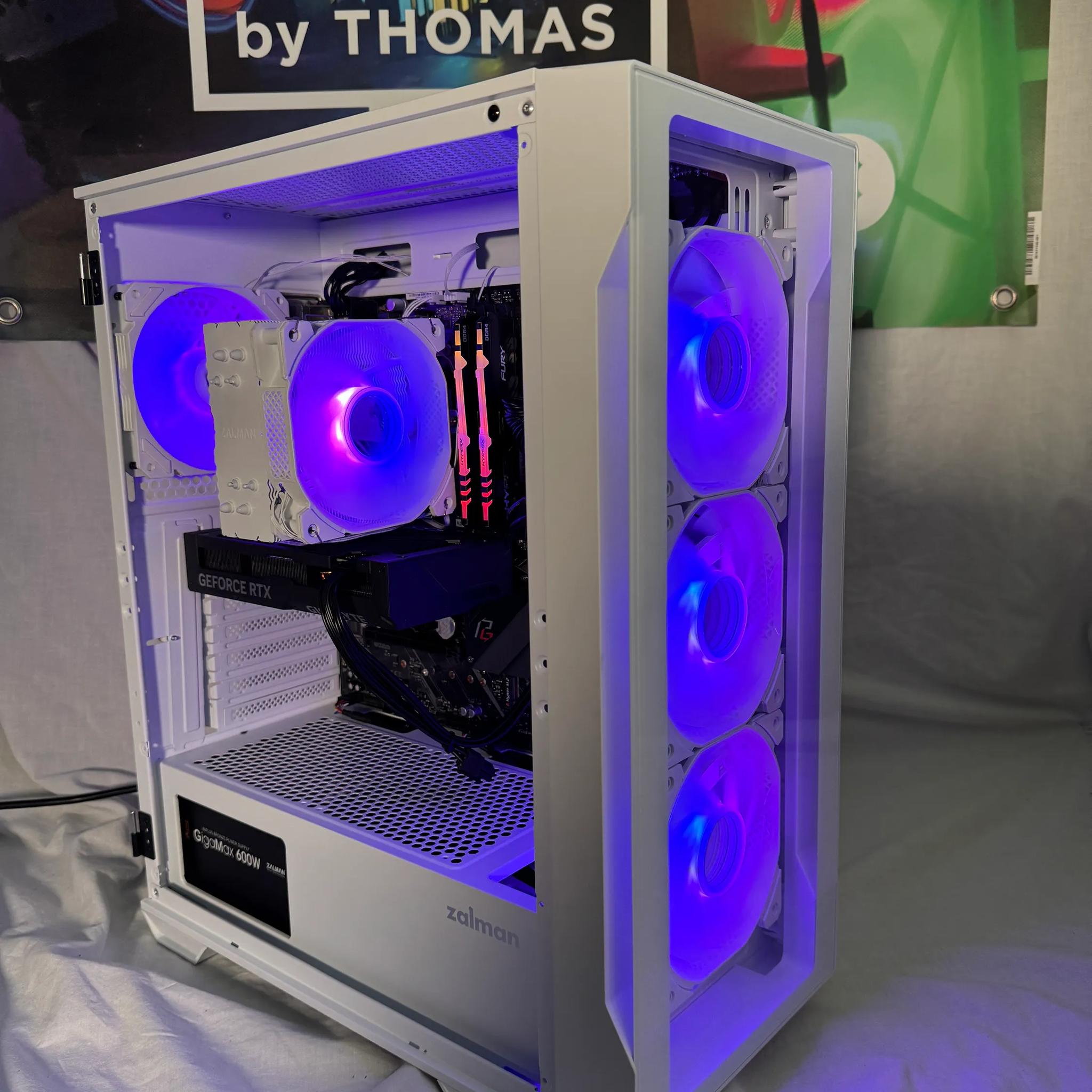 RTX 4060ti Ryzen 5700g Mid Range Performance PC