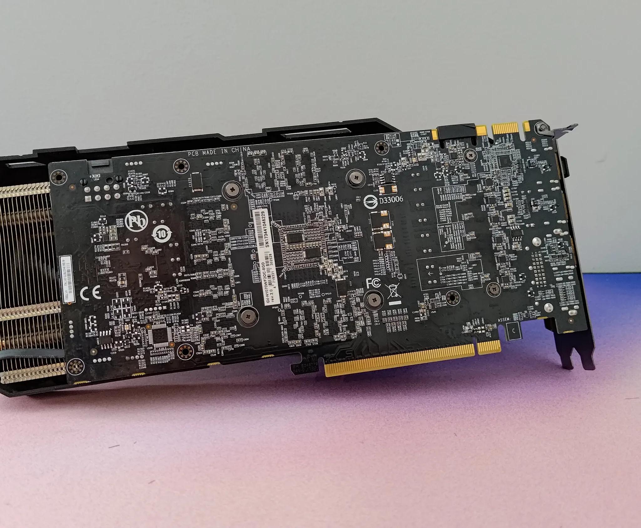 Gigabyte GTX 1070 Windforce OC