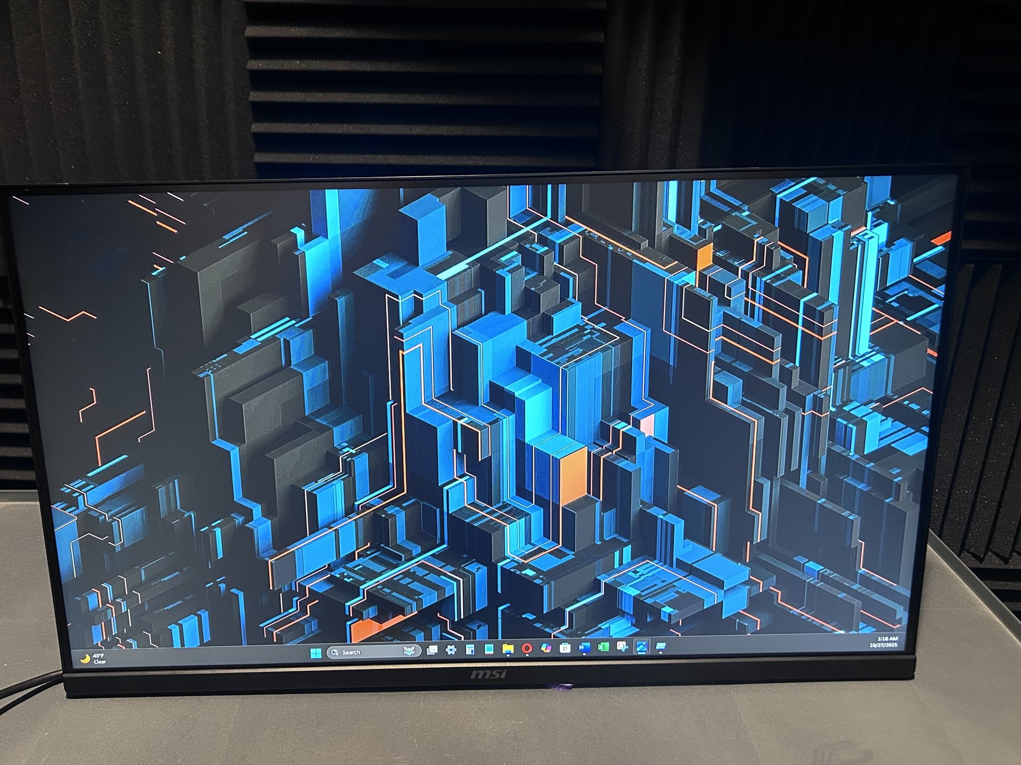 MSI 24.5" Full HD (1920 x 1080) 180Hz Gaming Monitor (G255F)