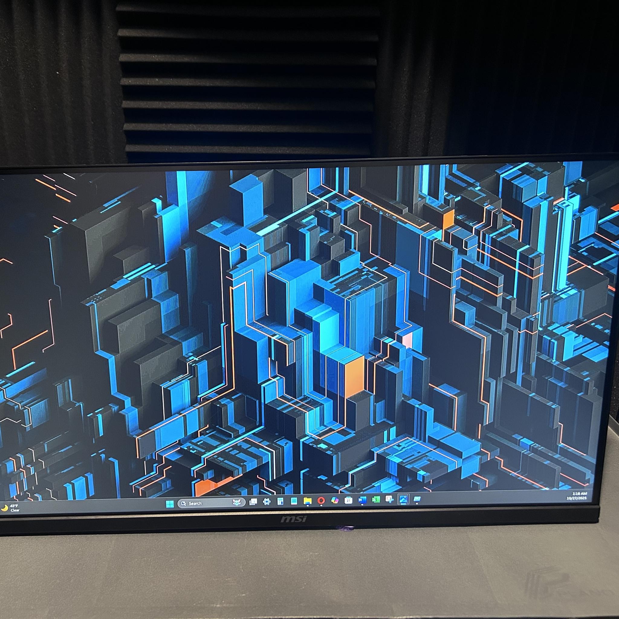 MSI 24.5" Full HD (1920 x 1080) 180Hz Gaming Monitor (G255F)