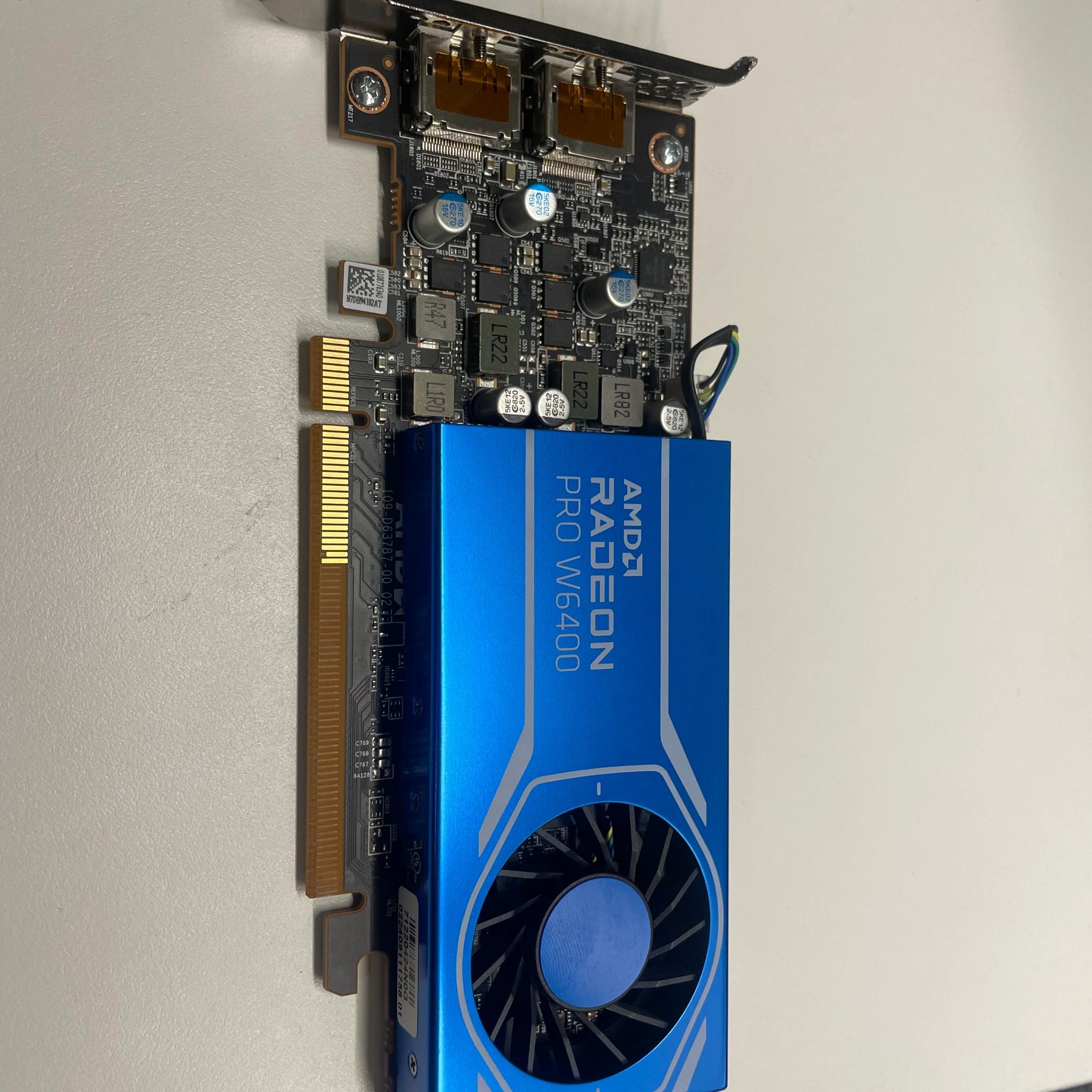 AMD Radeon PRO W6400 (4GB DDR6)