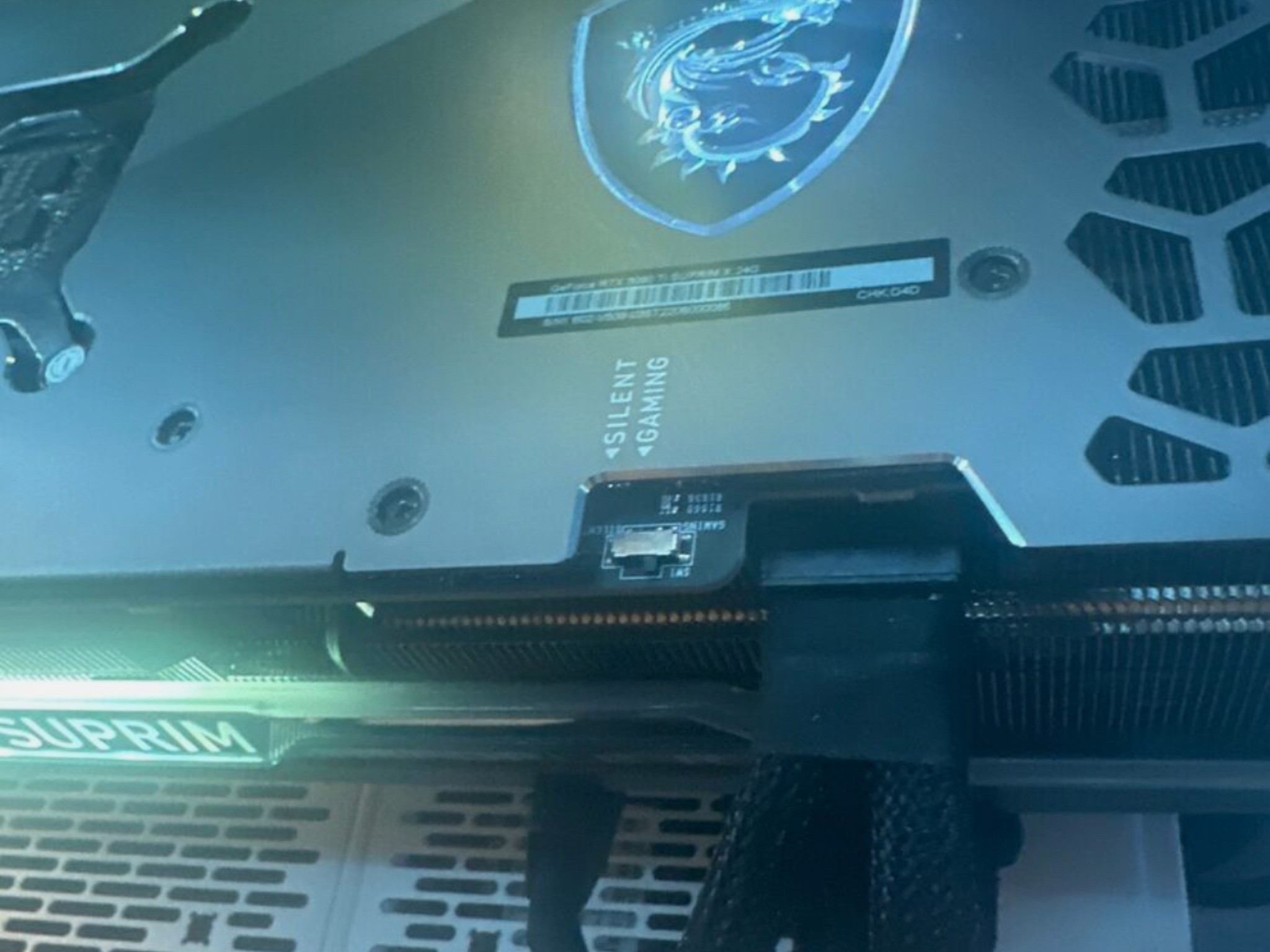 MSI RTX 3090ti SUPRIM X