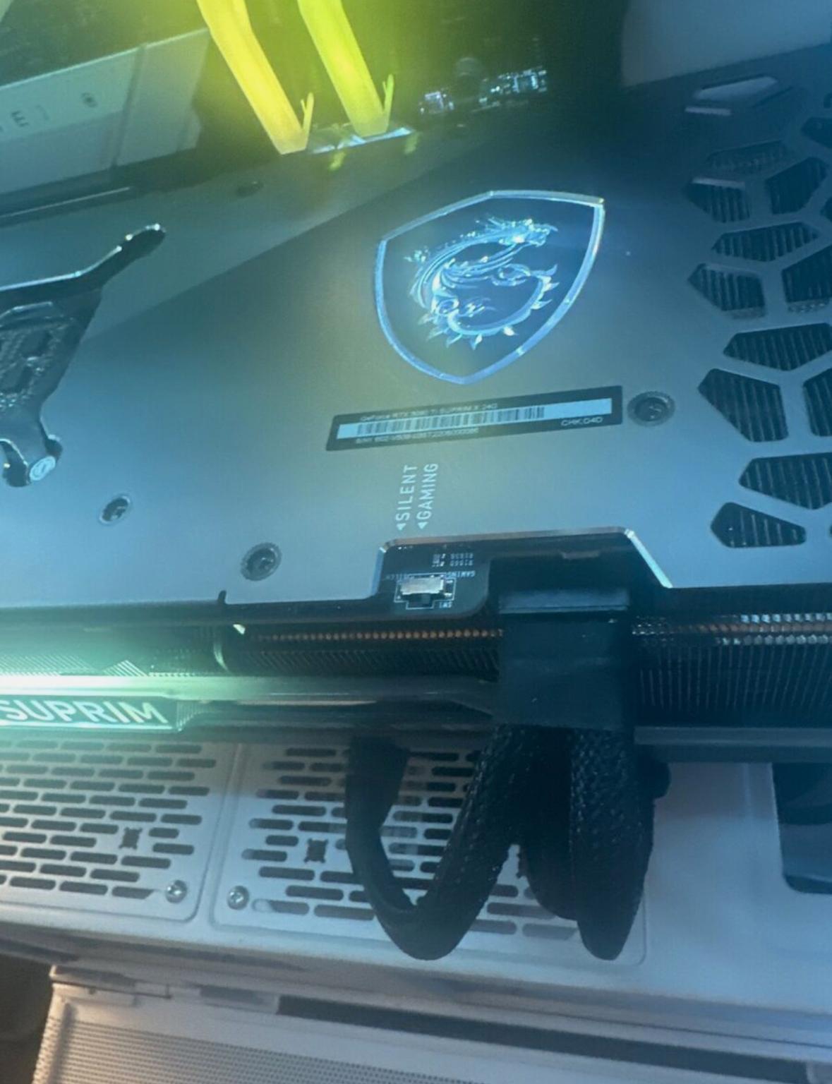 MSI RTX 3090ti SUPRIM X