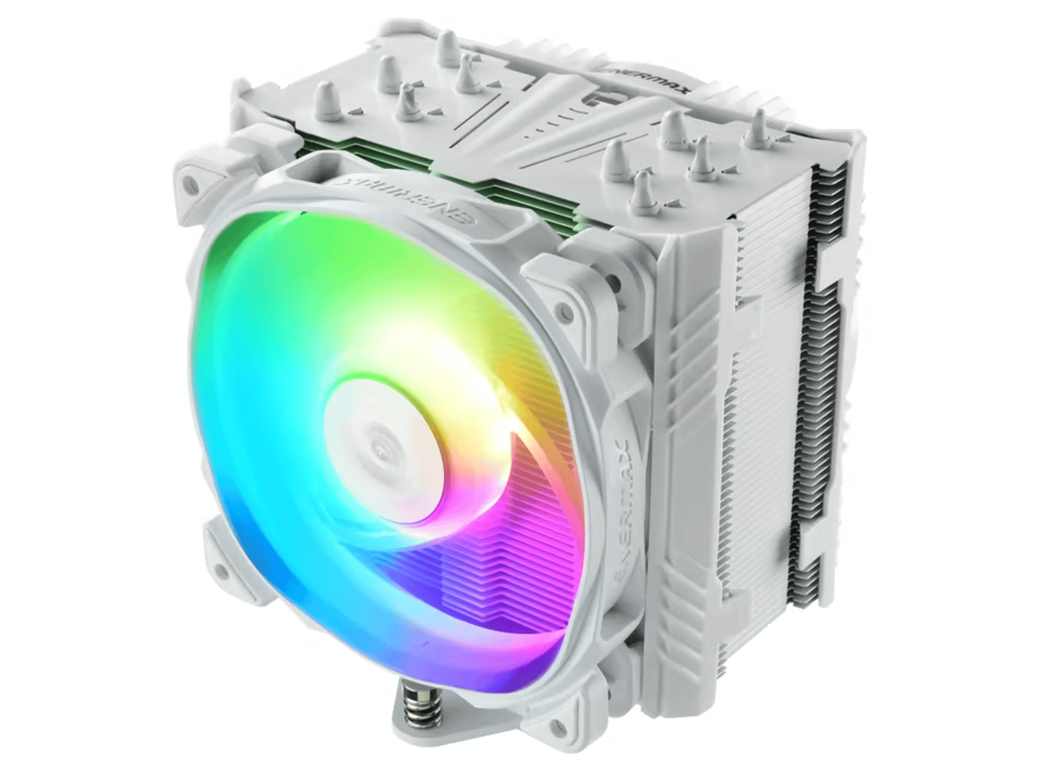 Enermax ETS-T50 AXE Addressable RGB CPU Air Cooler - White + LGA 1700 Bracket