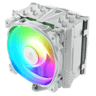 Enermax ETS-T50 AXE Addressable RGB CPU Air Cooler - White + LGA 1700 Bracket
