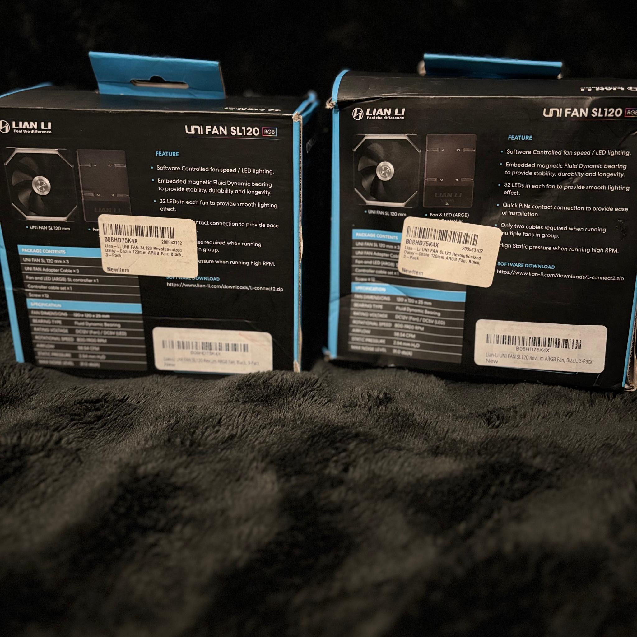 Lian Li 120mm 6 pack