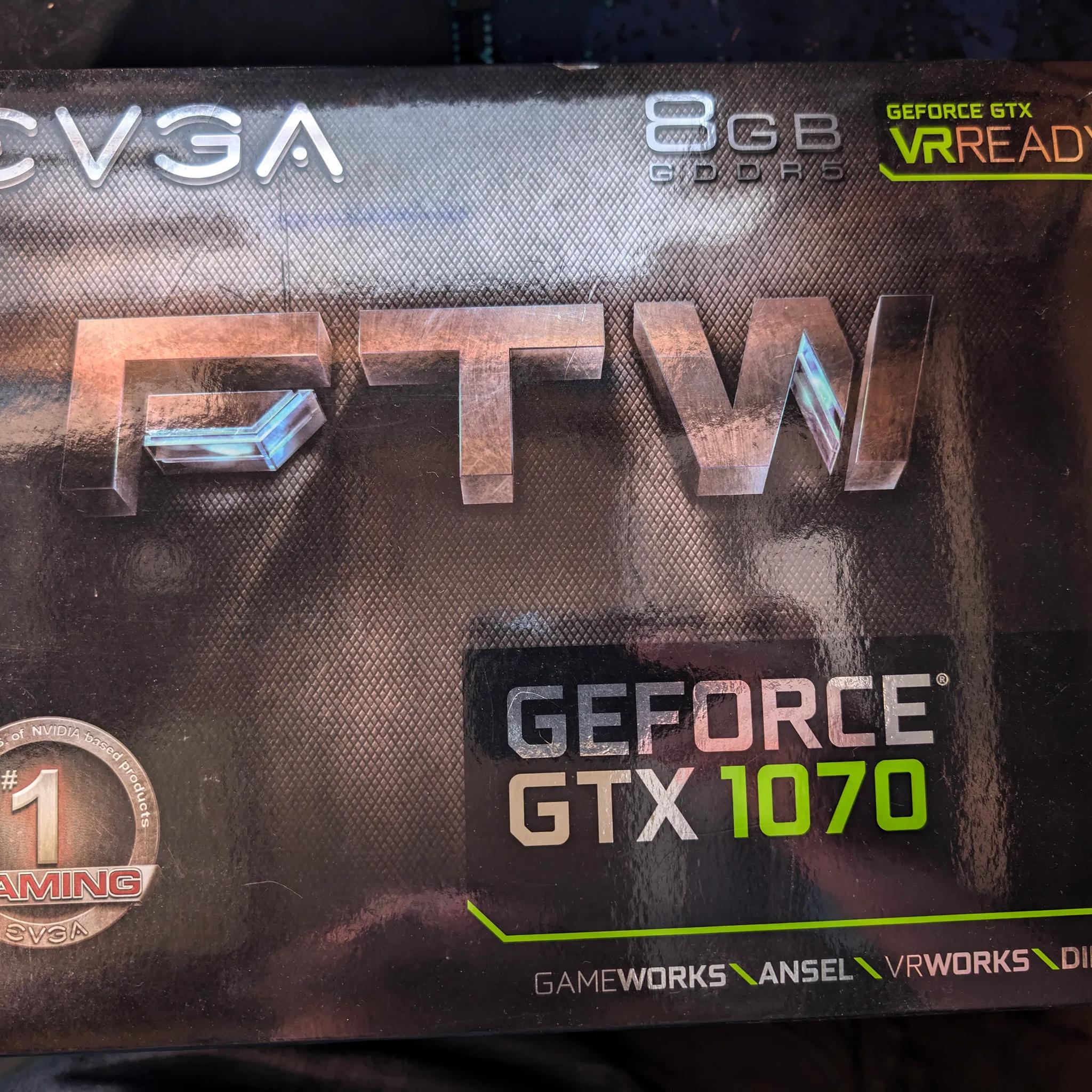 EVGA 1070 (FTW) Edition