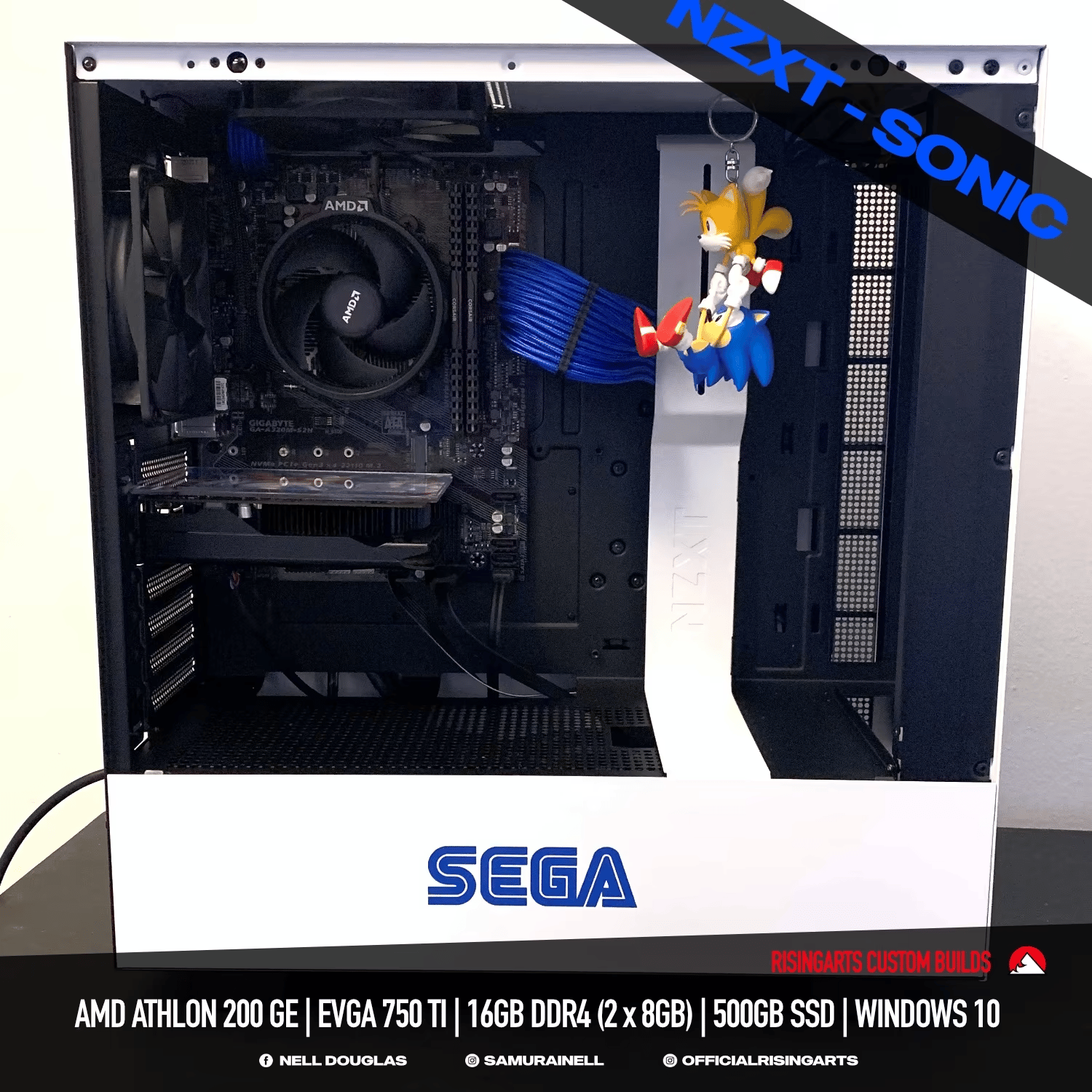 Custom Sonic PC NZXT