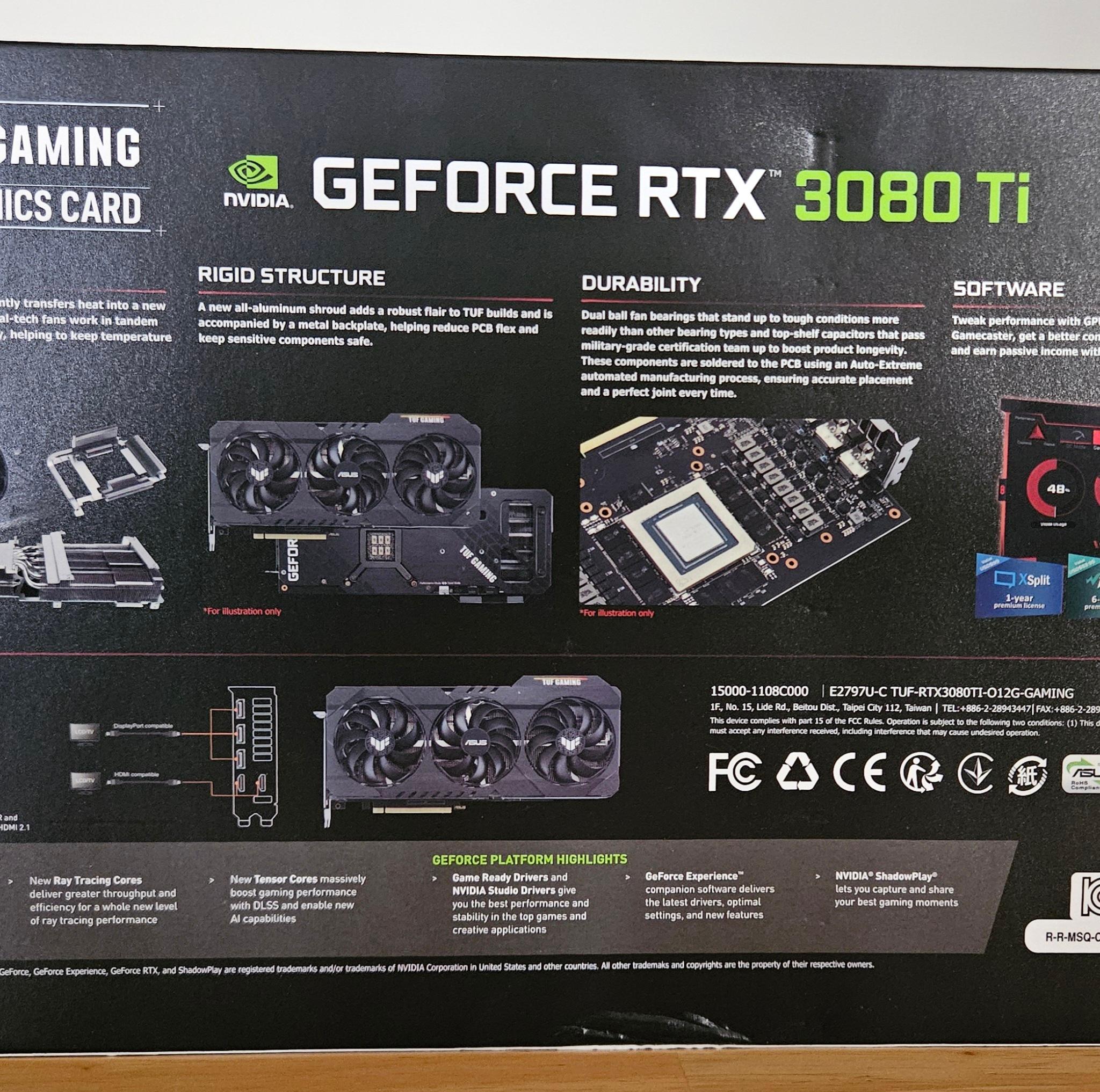 ASUS TUF GAMING OC GeForce RTX 3080 Ti