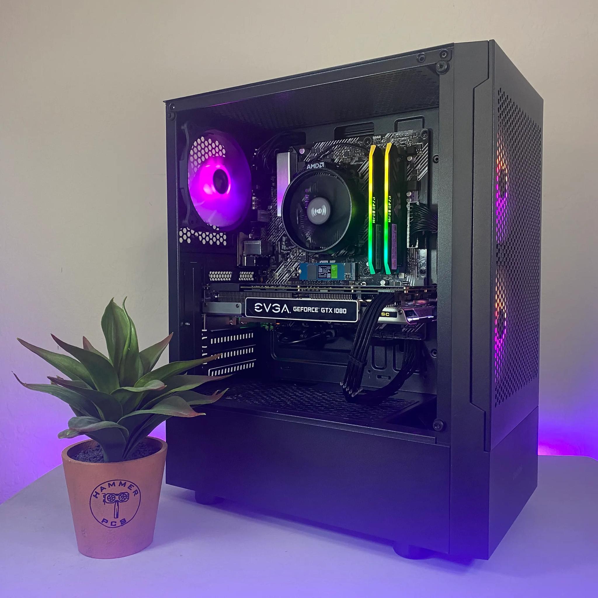 ⚙️ Performance Gaming Computer ⚙️ | Ryzen 5, GTX 1080, 16gb RAM | Fortnite, GTA, Cyberpunk, and more