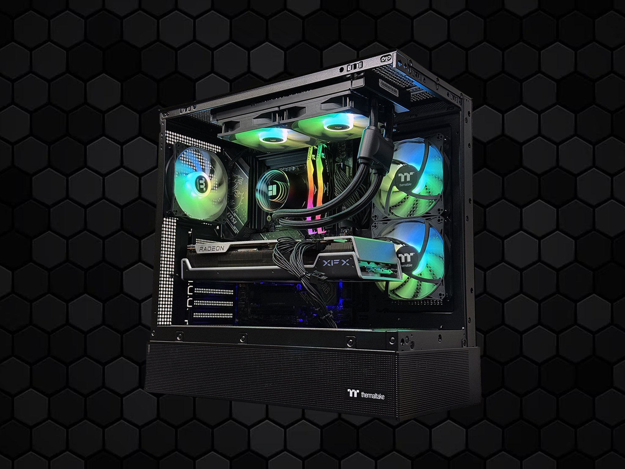 RX 7900 XTX 24GB | i7-13700KF | 32GB DDR5 | 1TB SSD | 850W Gold PSU | ARGB Fans | EVO Pro TT