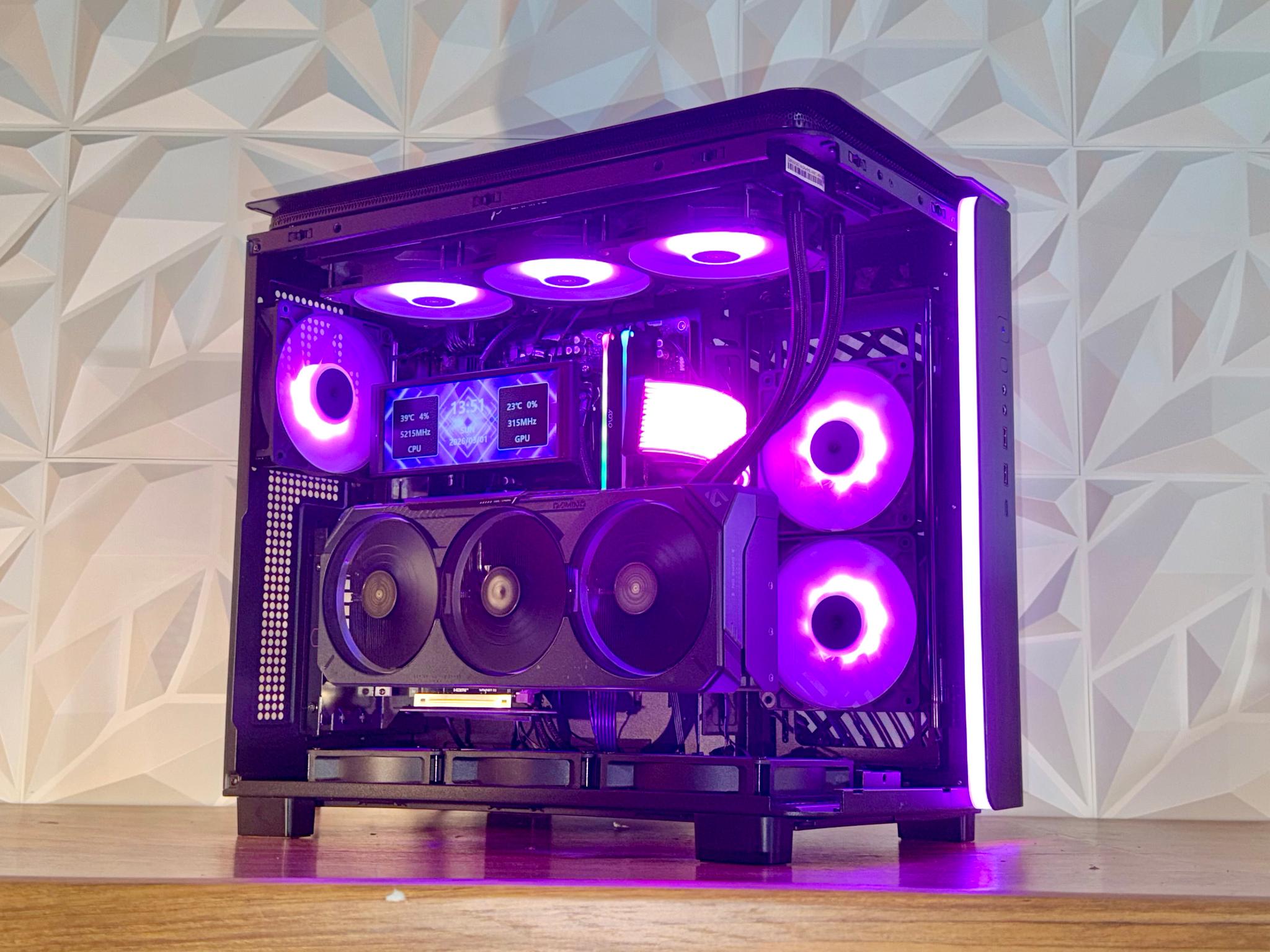 ⚡RTX 5070 TI | 9800x3d | 32gb DDR5 | 2tb NVMe SSD | Windows 11 | "Project Nebula 95"