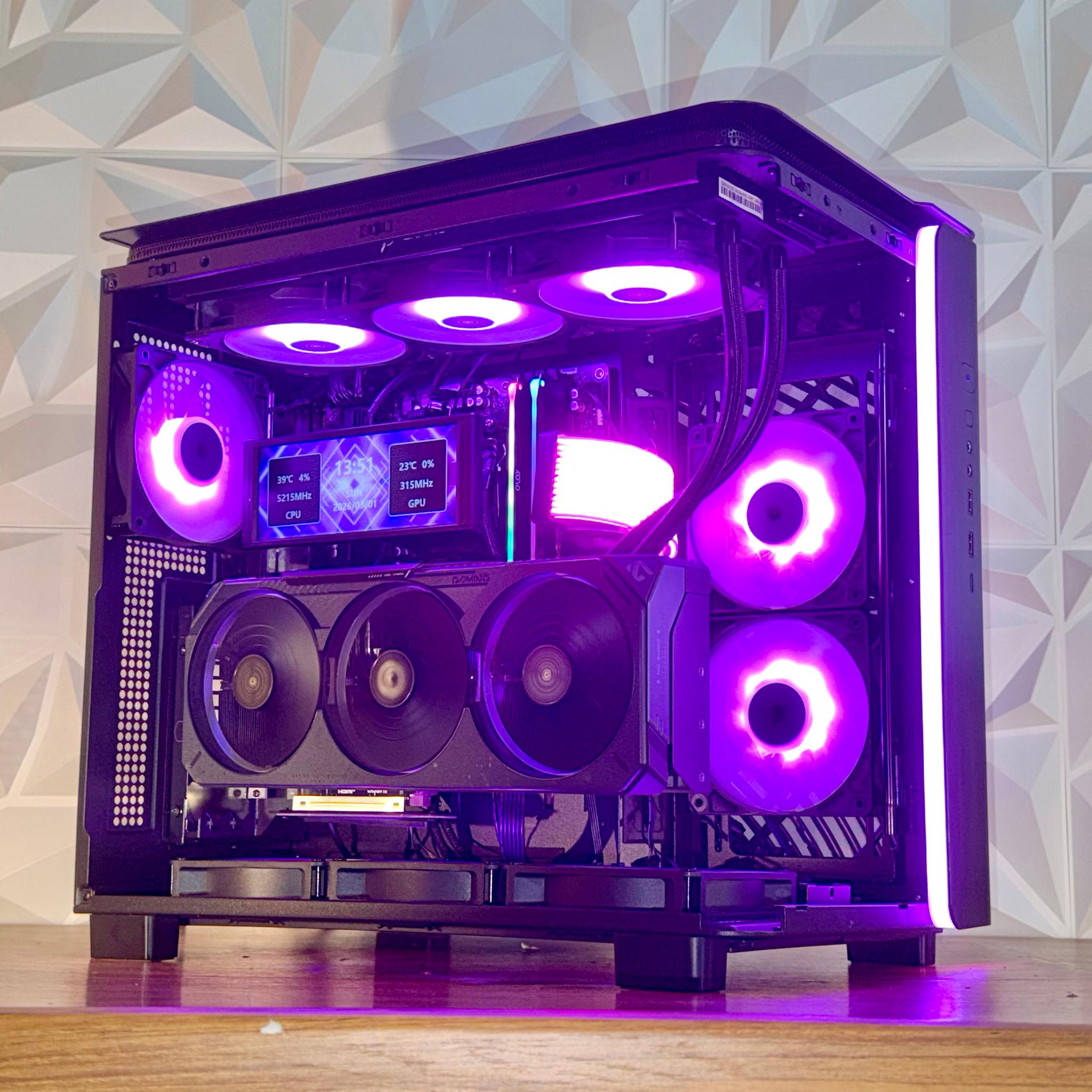 ⚡RTX 5070 TI | 9800x3d | 32gb DDR5 | 2tb NVMe SSD | Windows 11 | "Project Nebula 95"