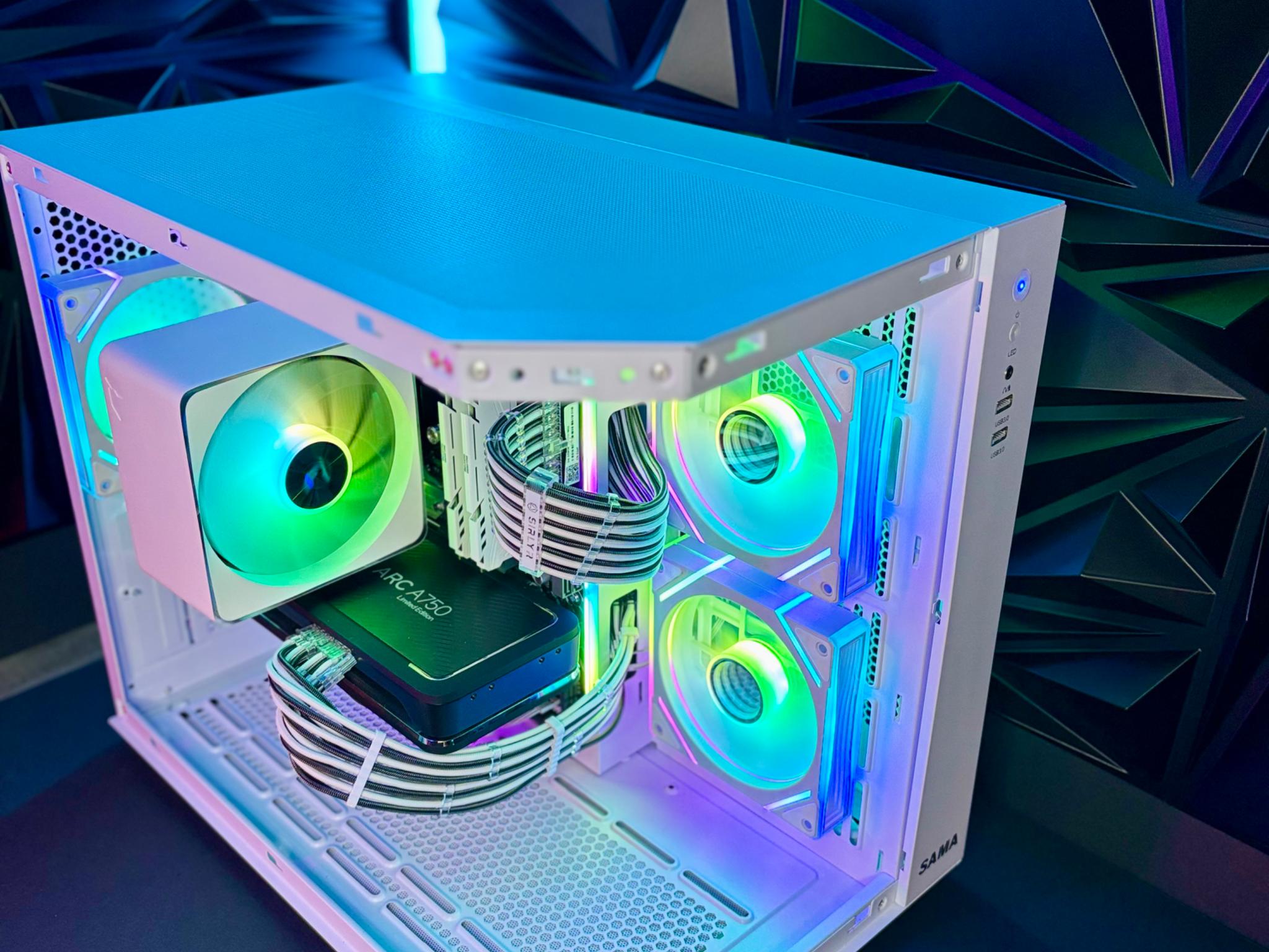 GAMING PC / Arc A750 / 12100F / 32 GB RAM / 1 TB STORAGE + WiFi