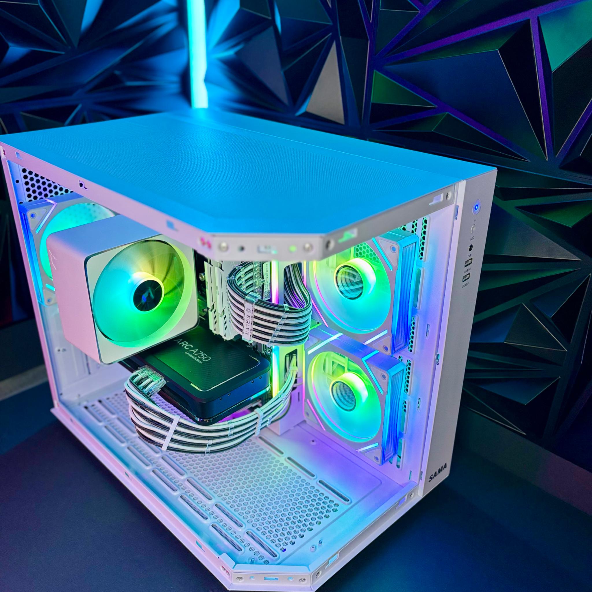 GAMING PC / Arc A750 / 12100F / 32 GB RAM / 1 TB STORAGE + WiFi