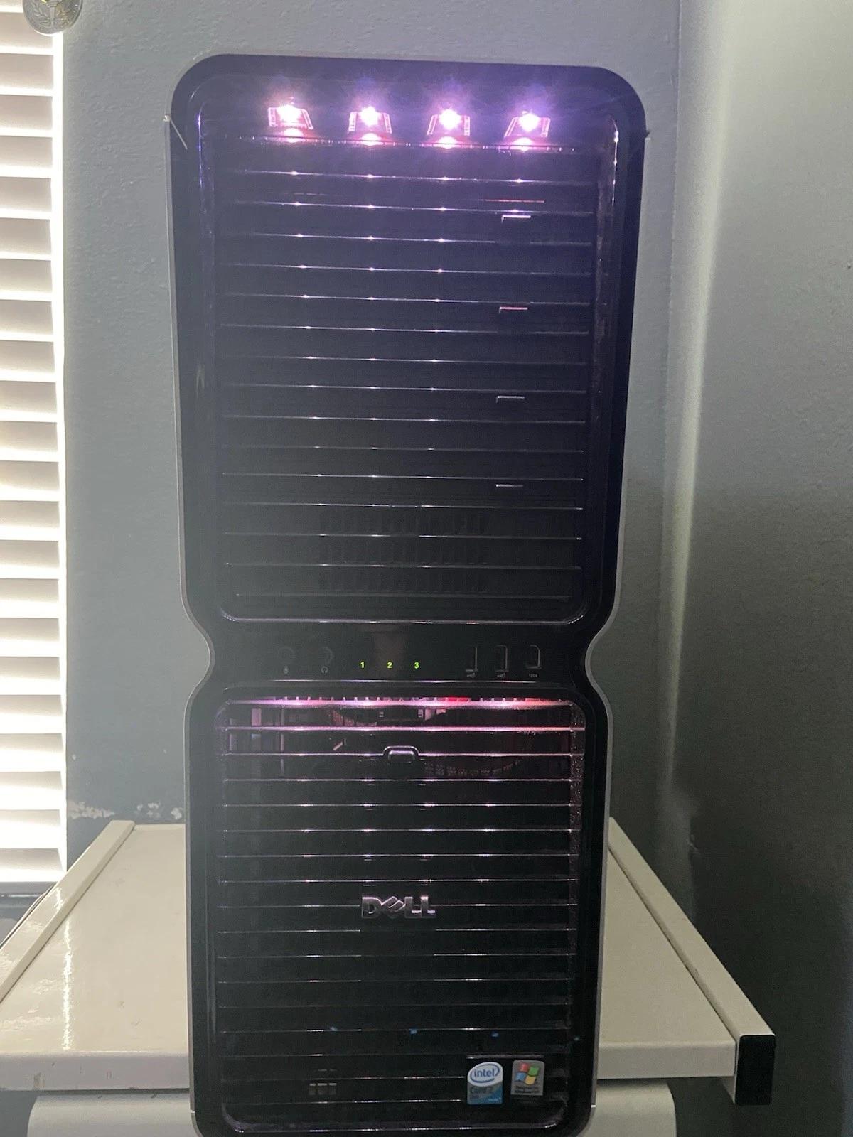 Dell XPS 720 Desktop Intel Core 2 duo 4 GB RAM 1TB HDD with Audio card NO OS