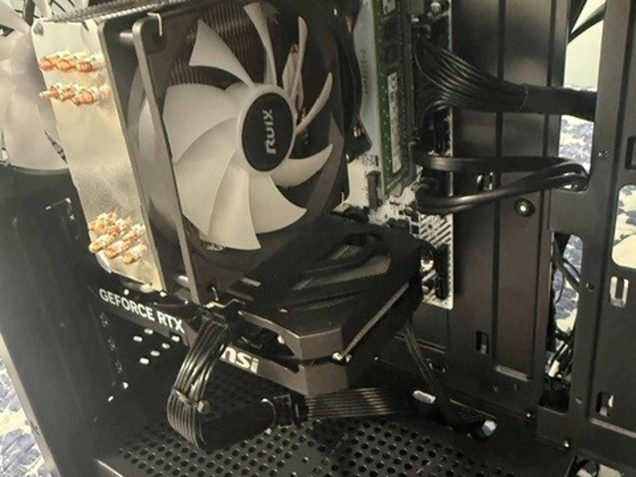 Darkrock ec2 ATX Mid Tower Case Black Tempered Glass